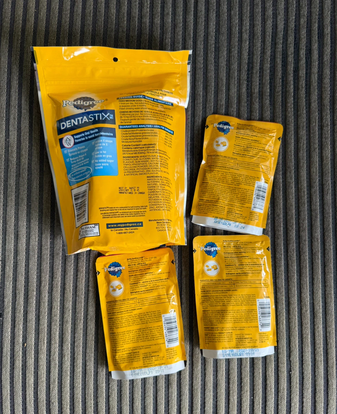 Pedigree Dentastix Daily Original Dog Treats & Wet Food Pouches - photo 2