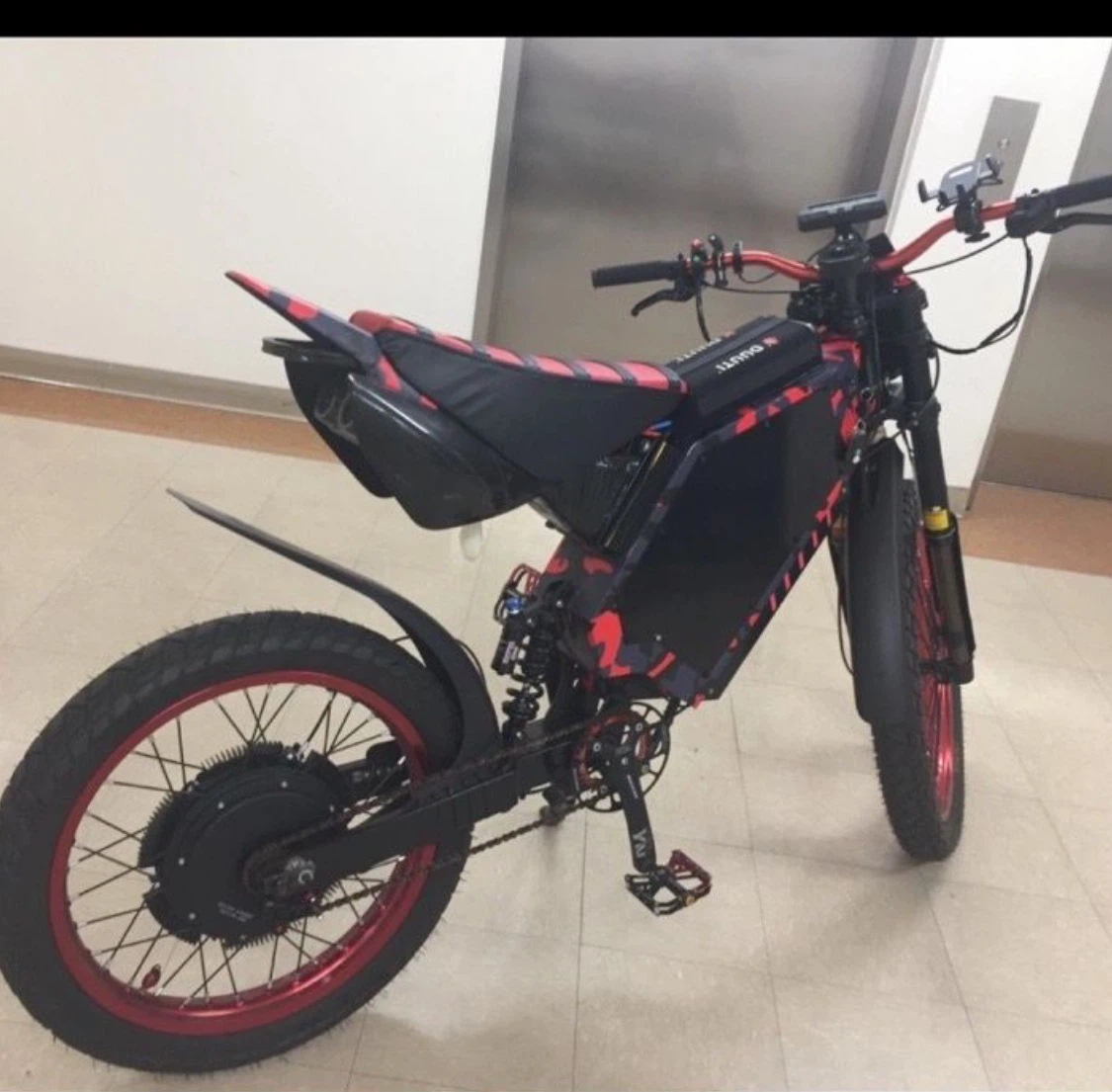 Custom Stealth Bomber E-bike 65 mph - photo 2