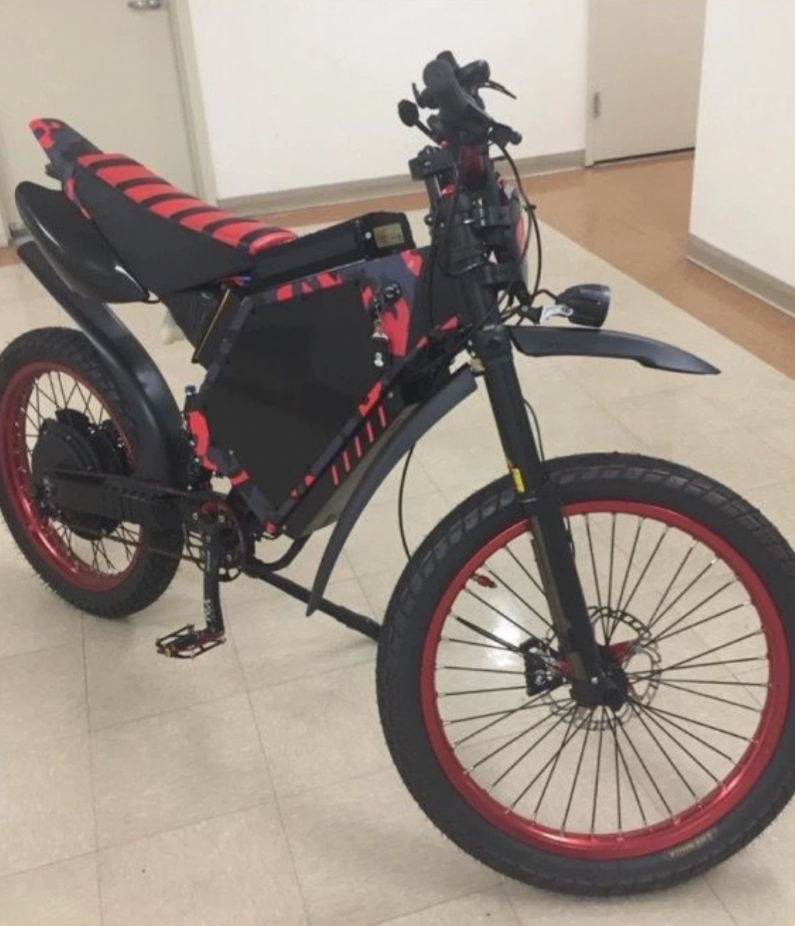 Custom Stealth Bomber E-bike 65 mph - photo 3