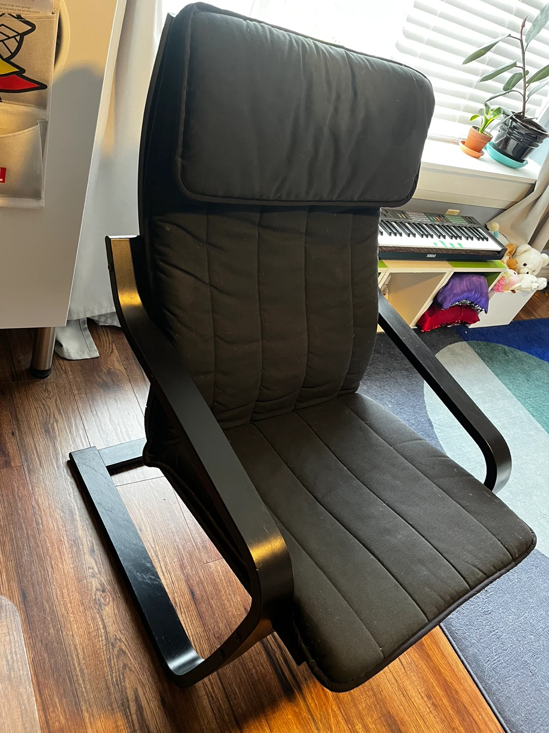 Black IKEA Poäng Armchair - photo 2