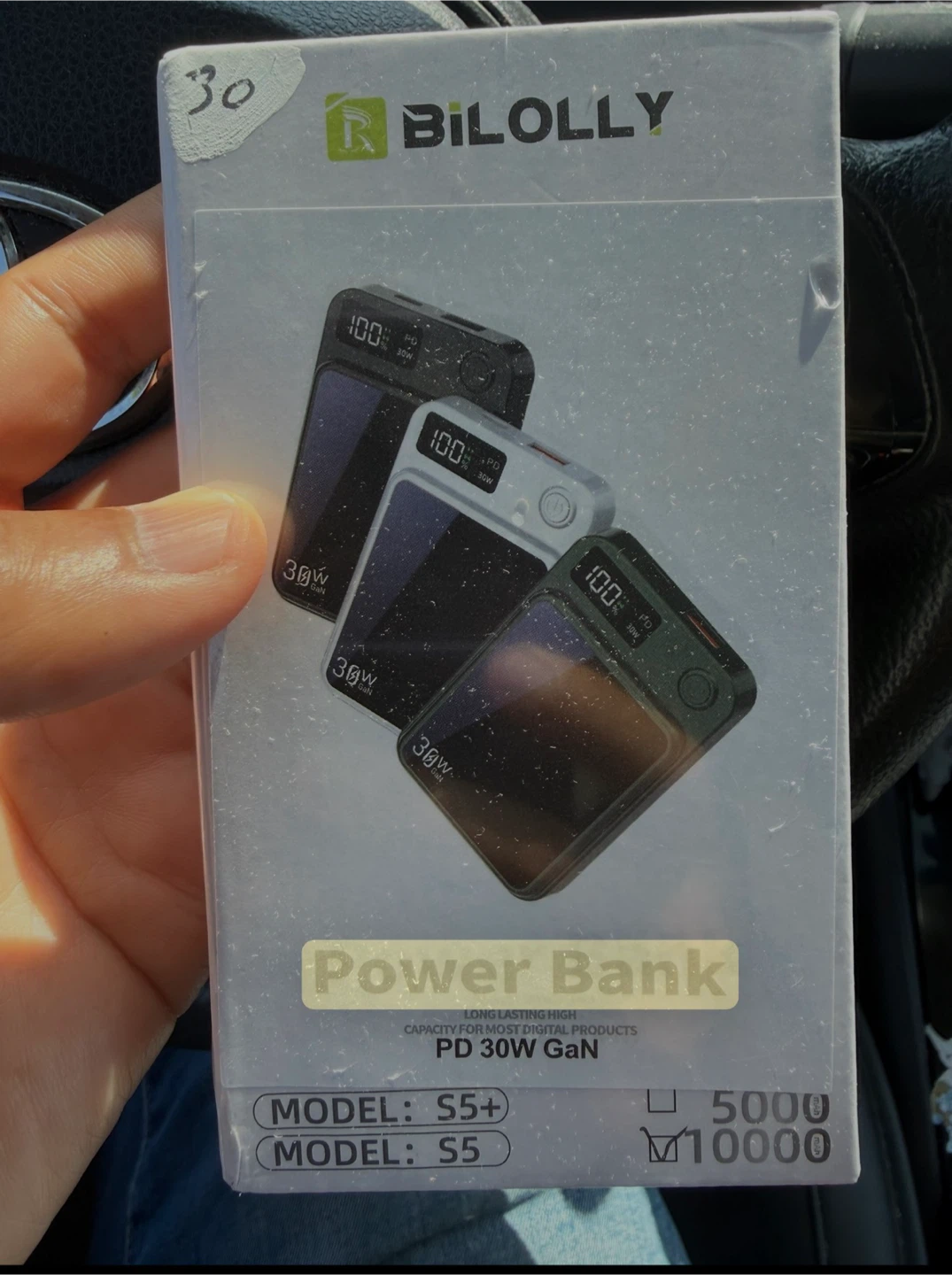 Bilolly Power Bank PD 30W GaN