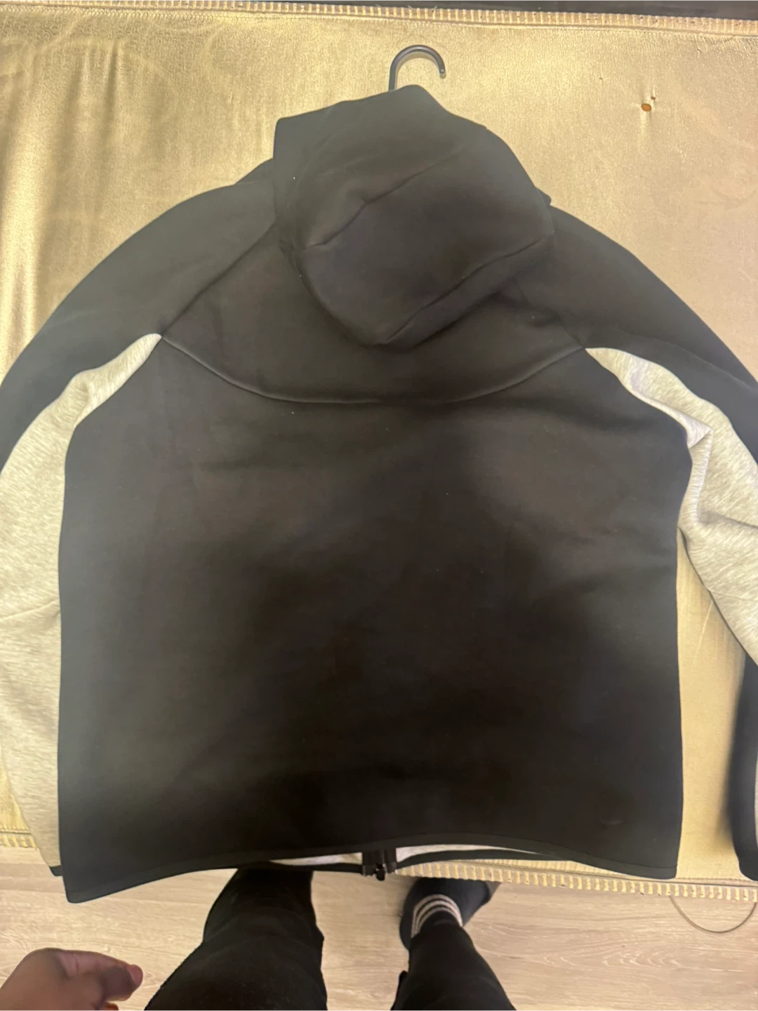 Nike Tech Fleece Full Zip Hoodie Black/Gray