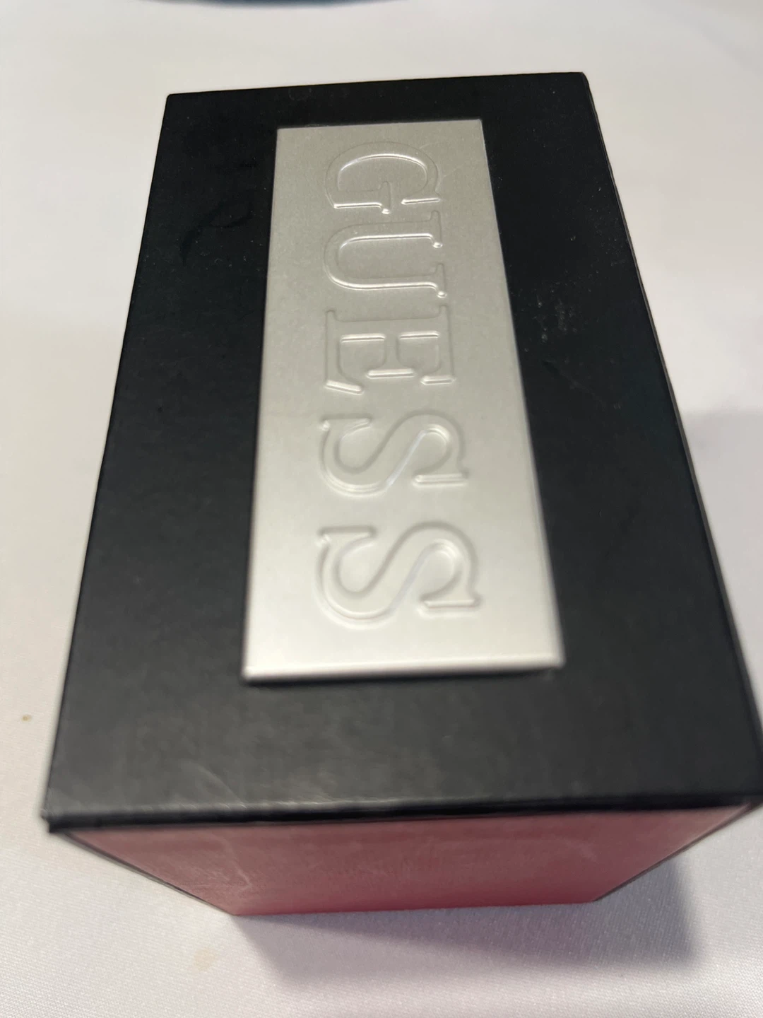 GUESS Designer Leather Cuff Watch – Original Box Included - photo 3