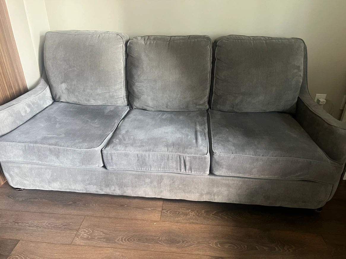 Grey 3-Seater Sofa