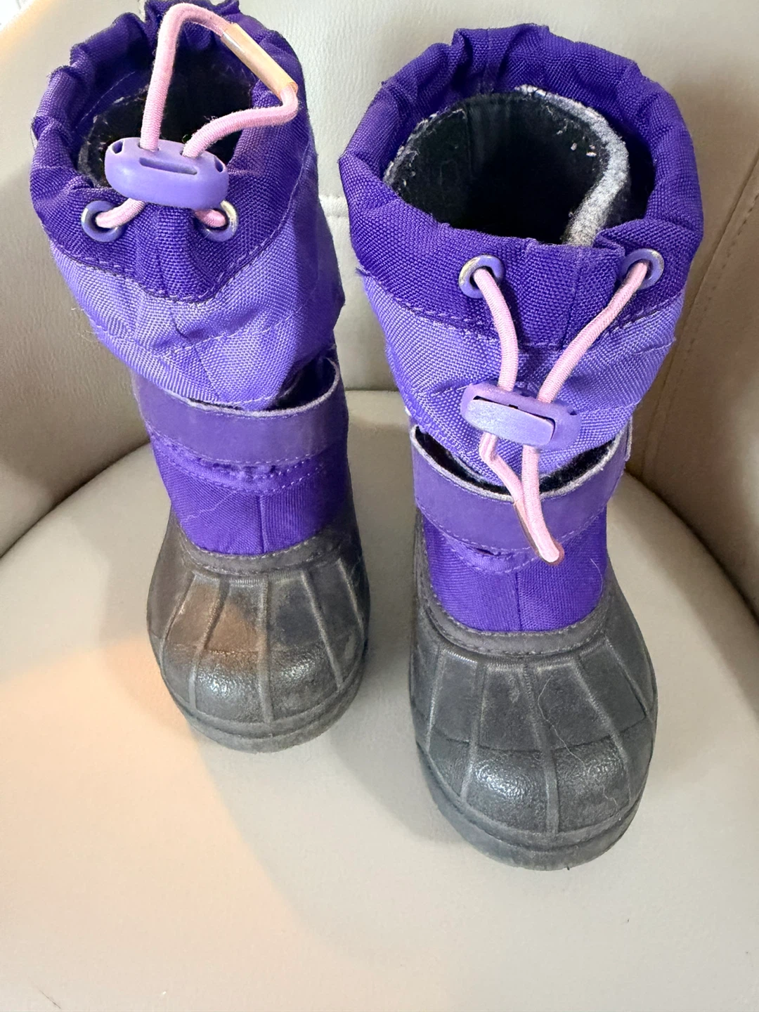 Purple Winter Boots