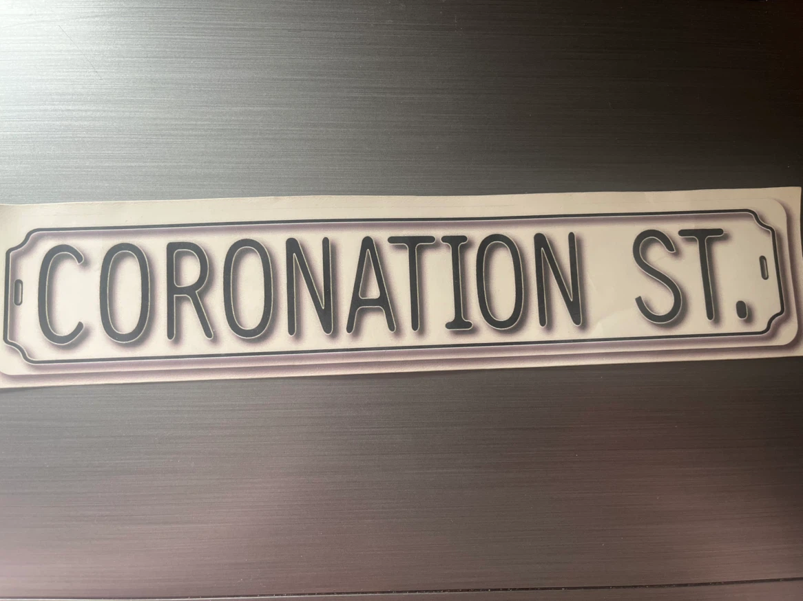 Coronation St. Sticker