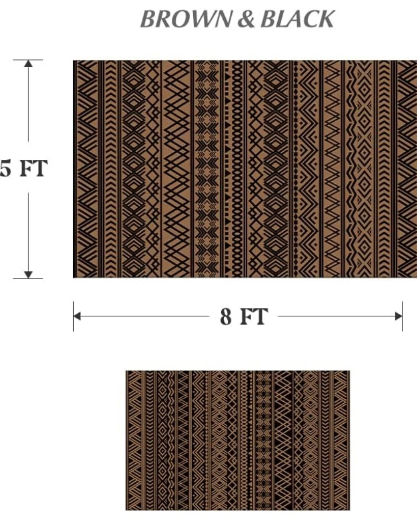 New 5x8 waterproof Outdoor Rug - photo 2