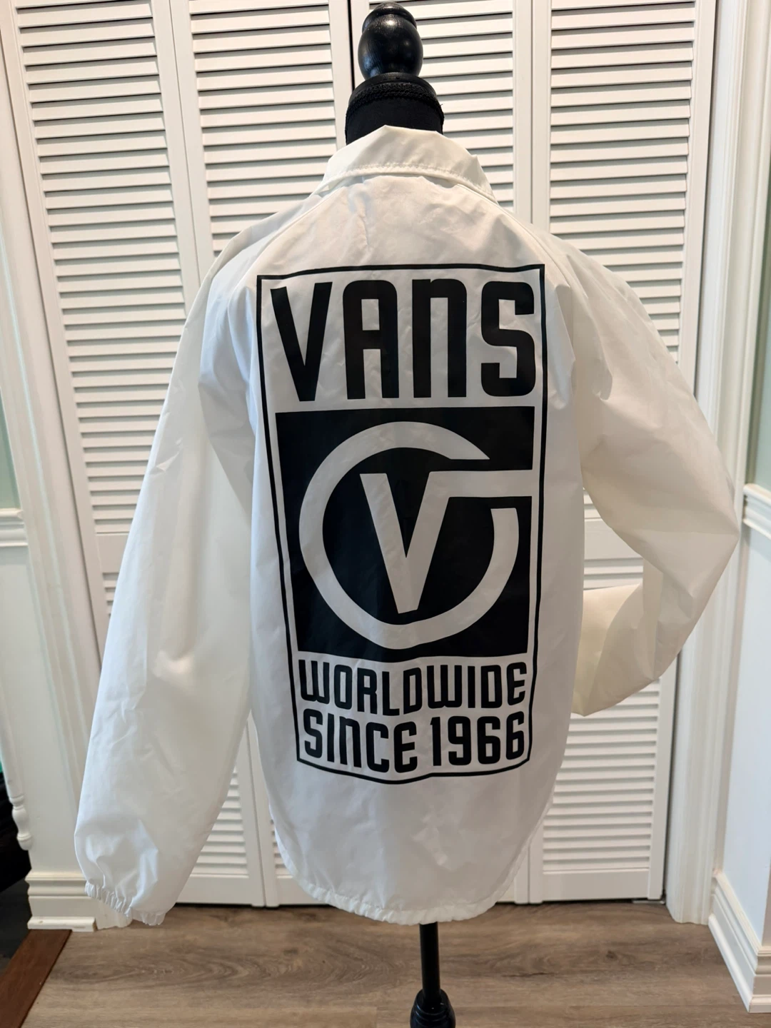 Vans White Windbreaker Jacket - photo 3