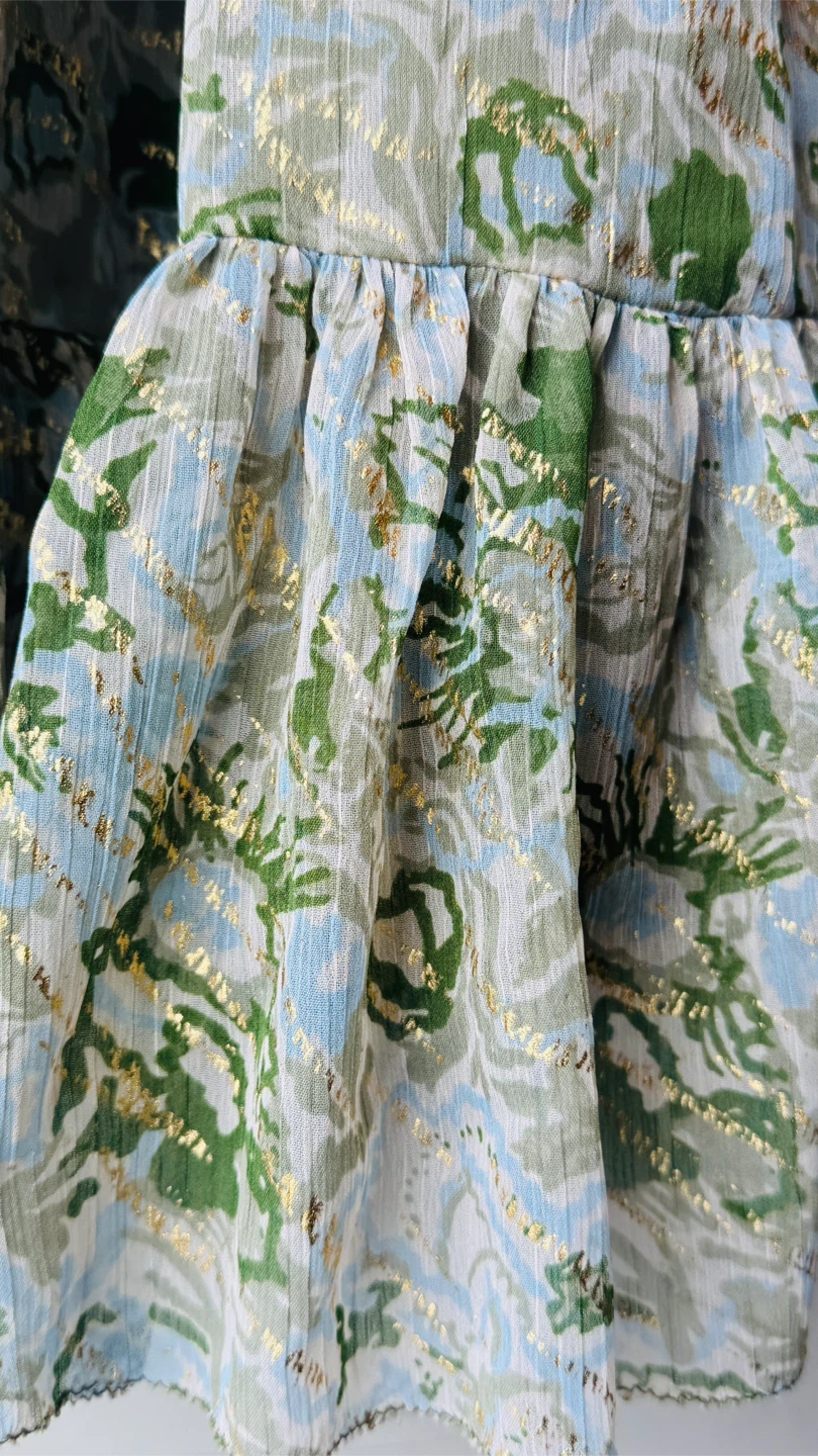 Ruffle Hem Floral Dress - photo 3