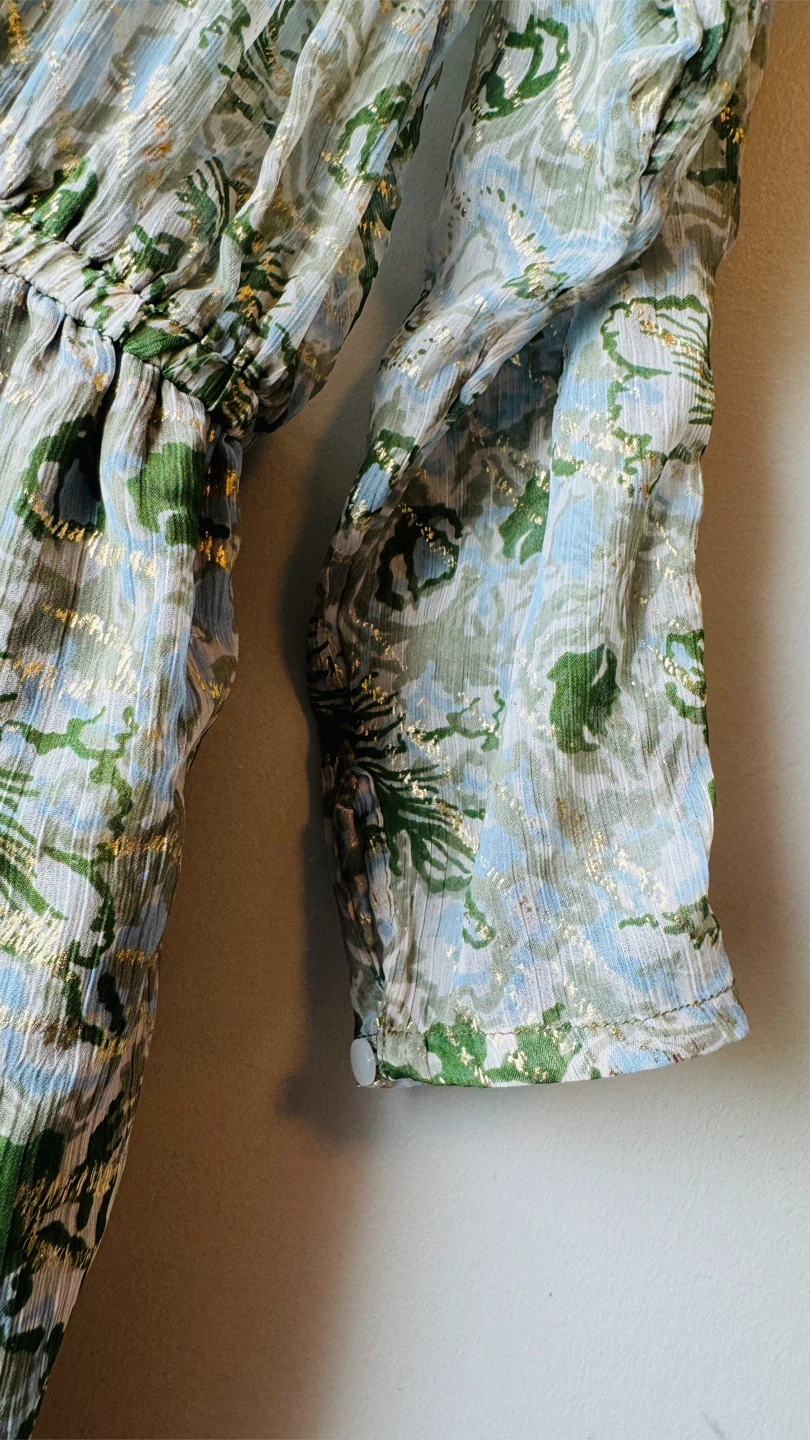 Ruffle Hem Floral Dress - photo 4