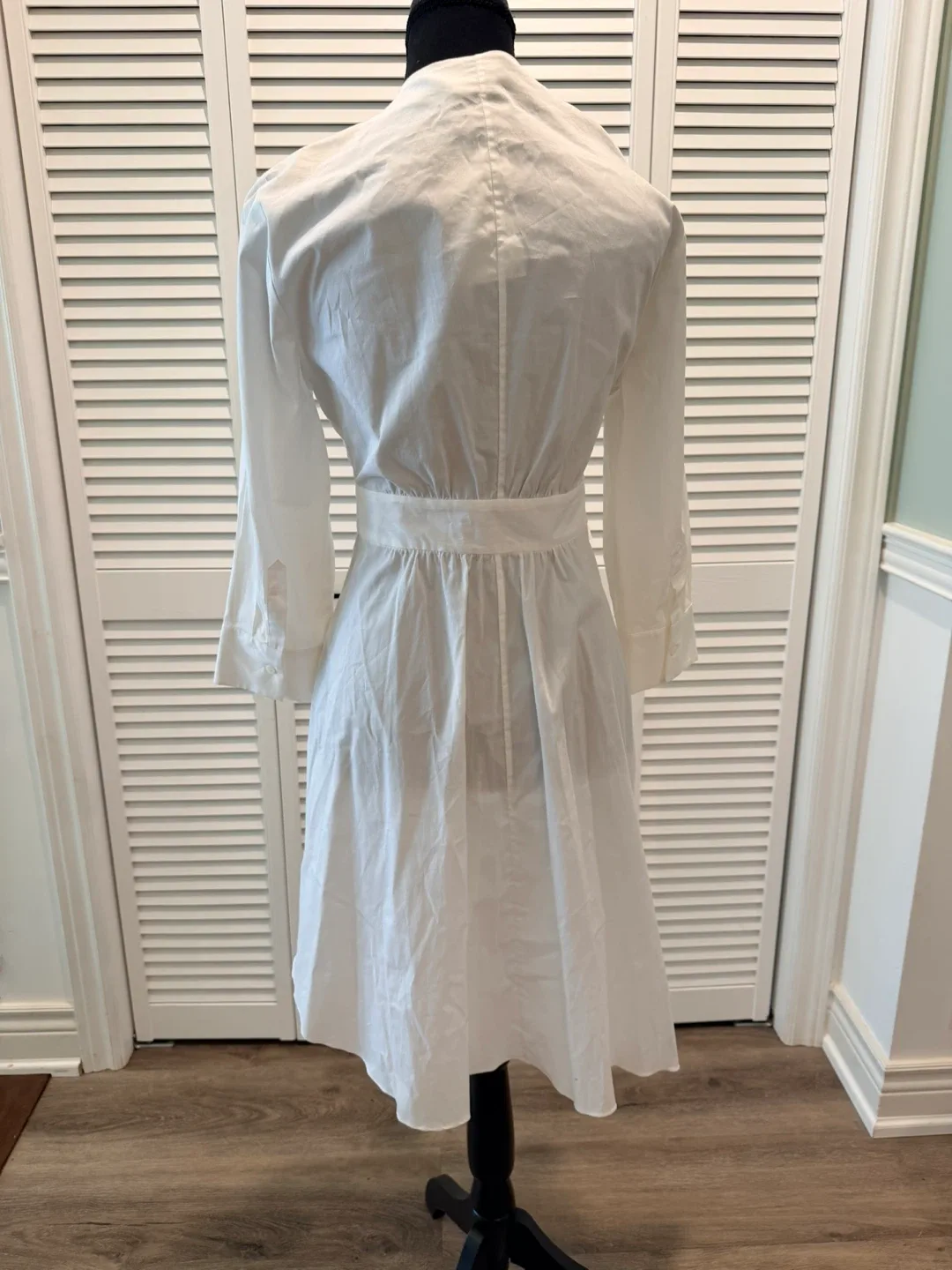 ZARA WOMAN White Wrap Dress - Size S - photo 2