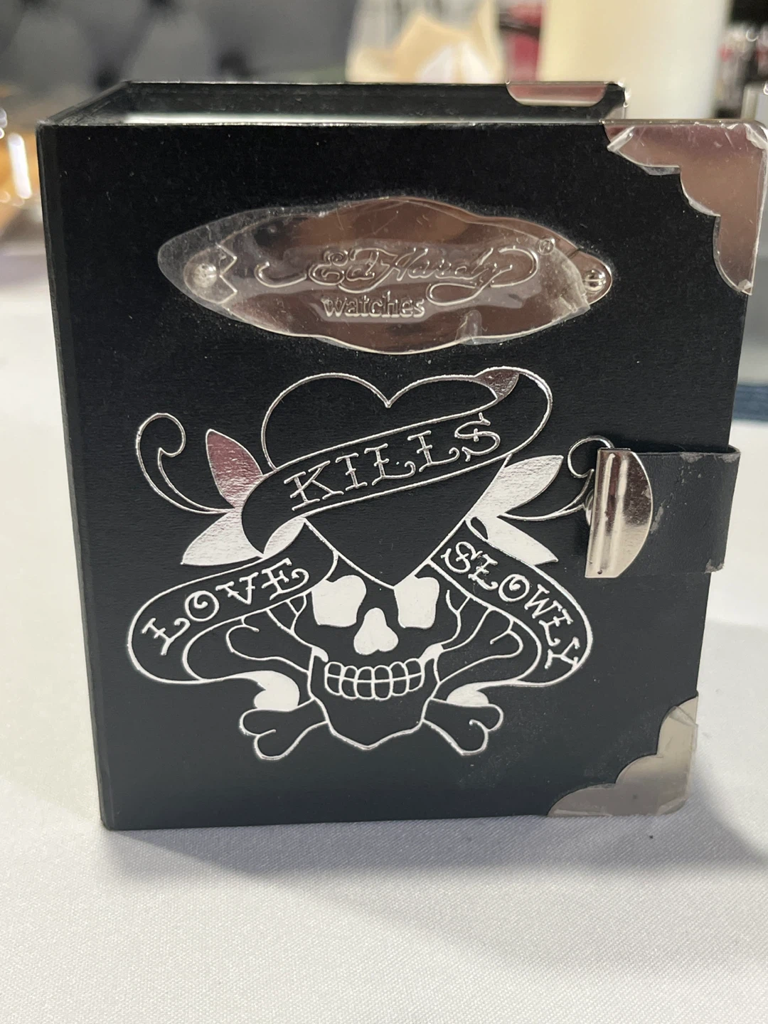 🔥 Rare Ed Hardy “Love Kills Slowly” Dragon Cuff Watch🔥 - photo 5