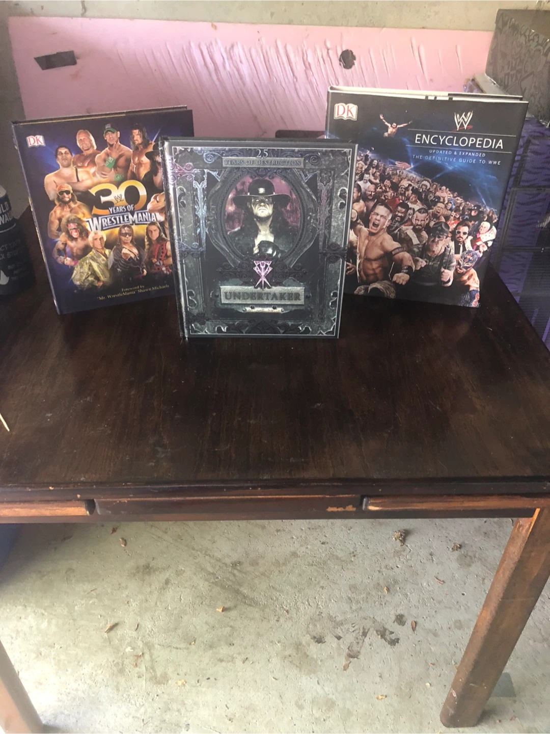 WWE Books Bundle: WrestleMania, Undertaker, and Encyclopedia