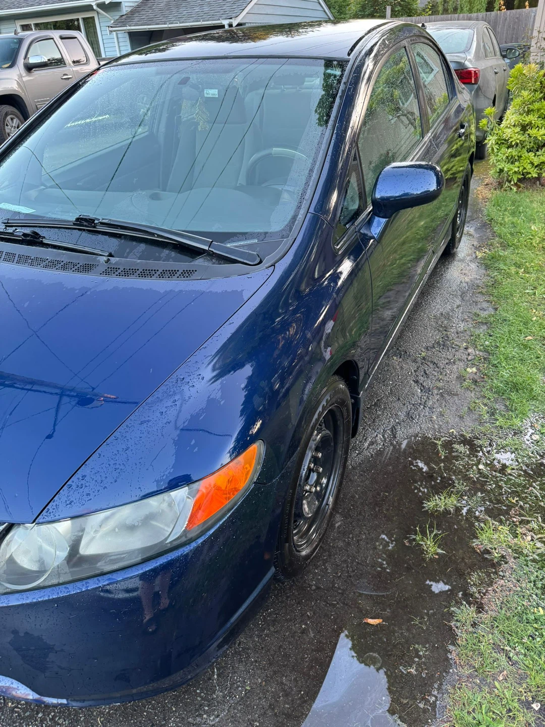 Blue Honda Civic 07 - photo 2