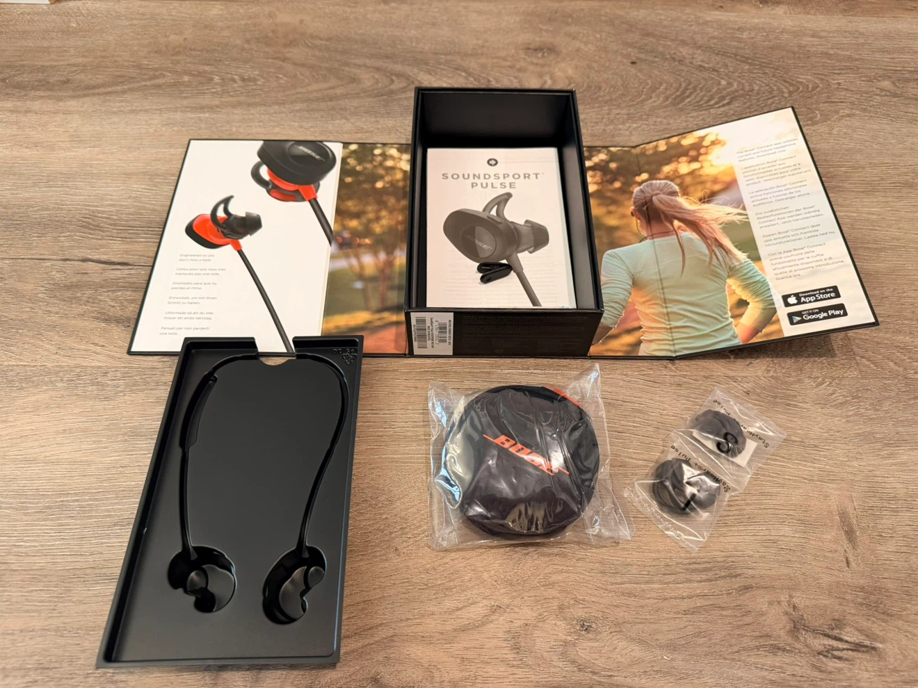 Accessories ONLY (no earbuds) for Bose SoundSport Pulse Wireless
