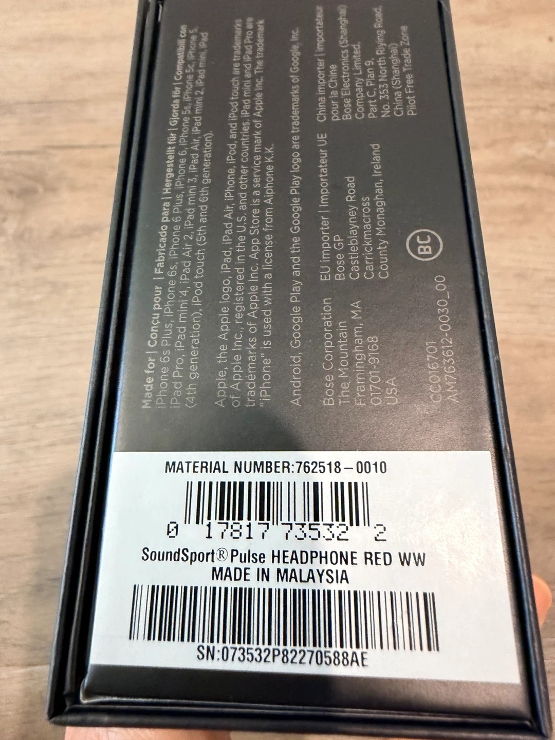 Accessories ONLY (no earbuds) for Bose SoundSport Pulse Wireless - photo 3