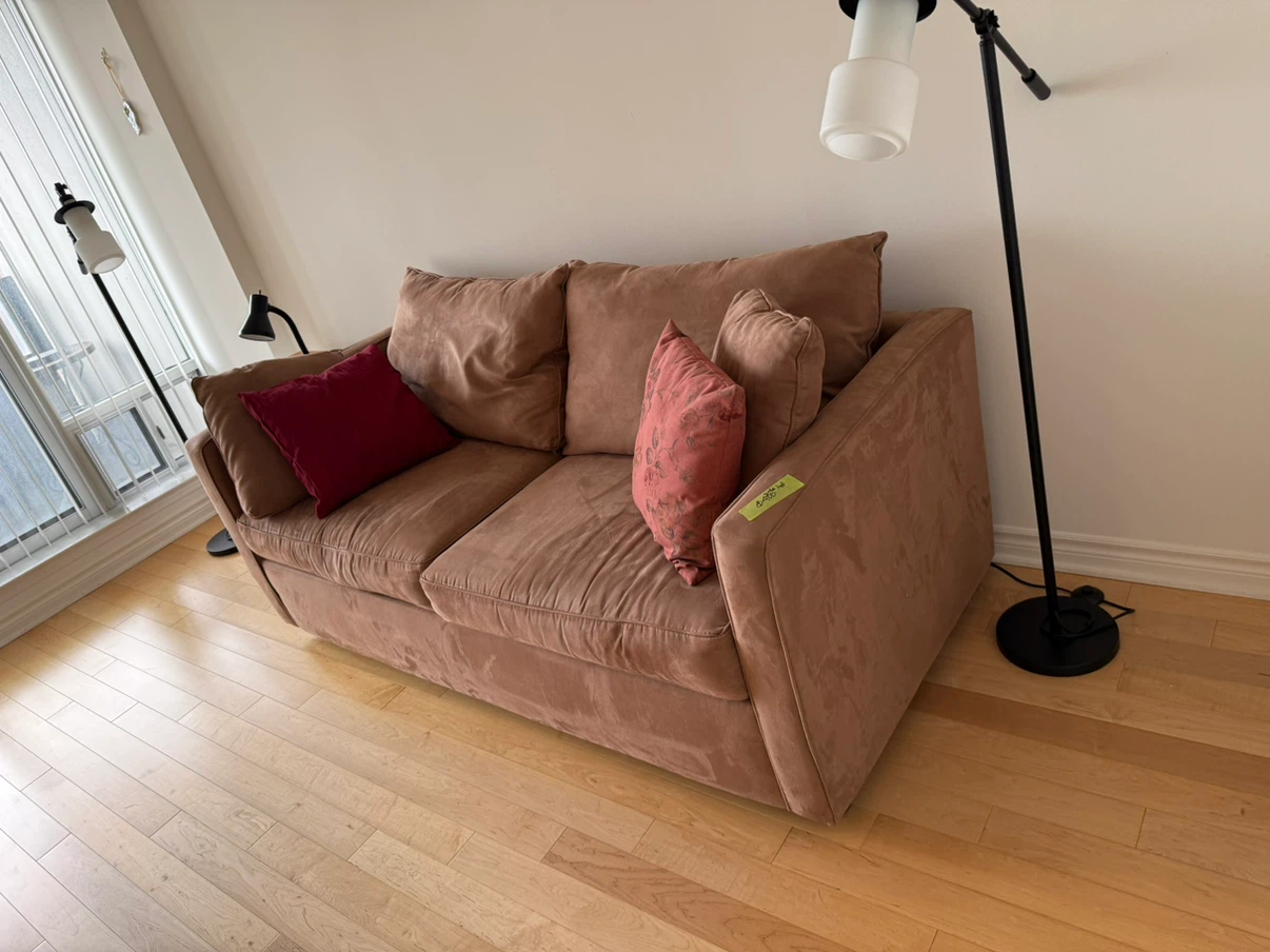 Sofa bed  L=77”  W=36”  H=36”