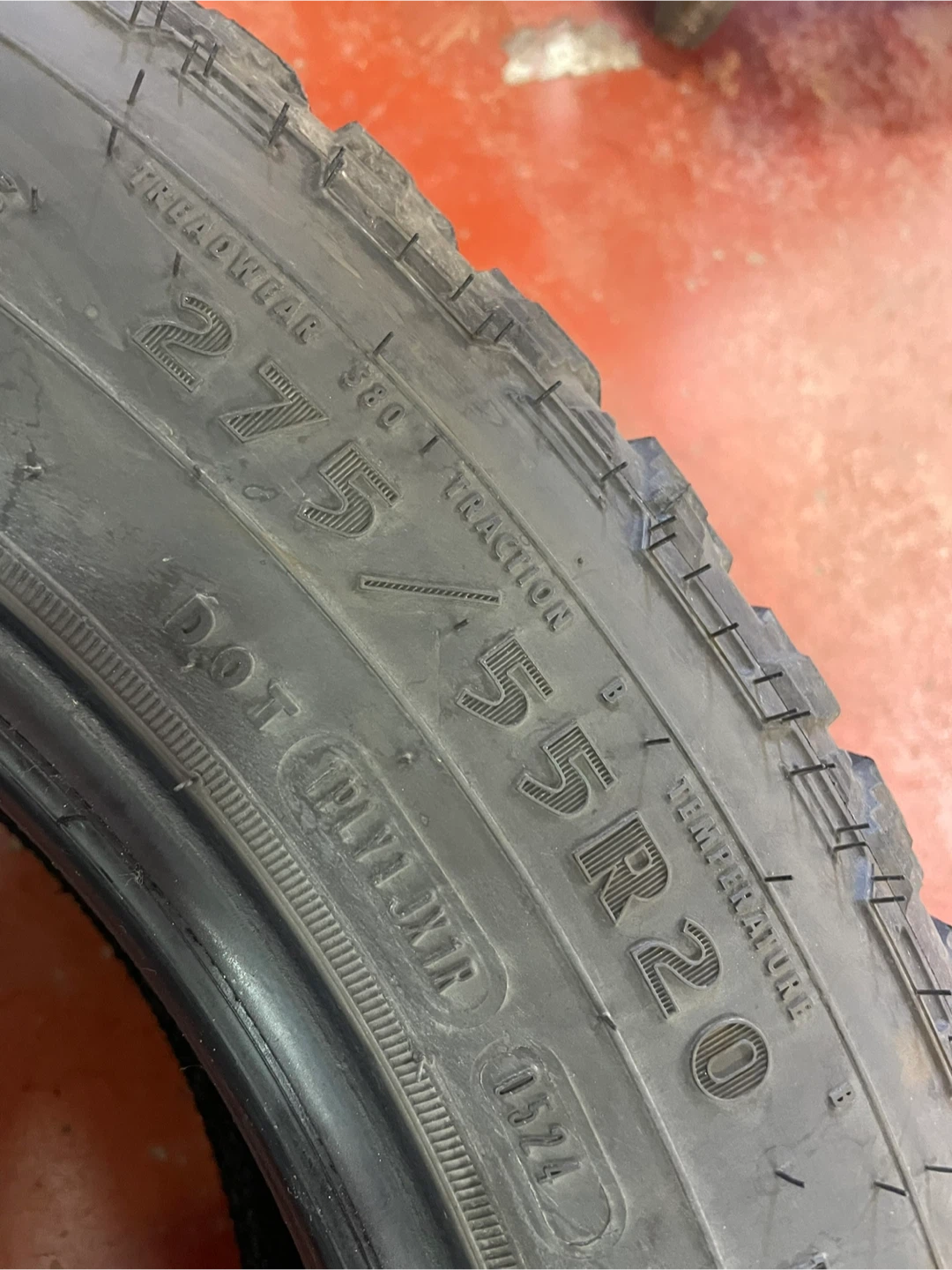 goodyear wrangler all season tires full set of 4 great condition - photo 3