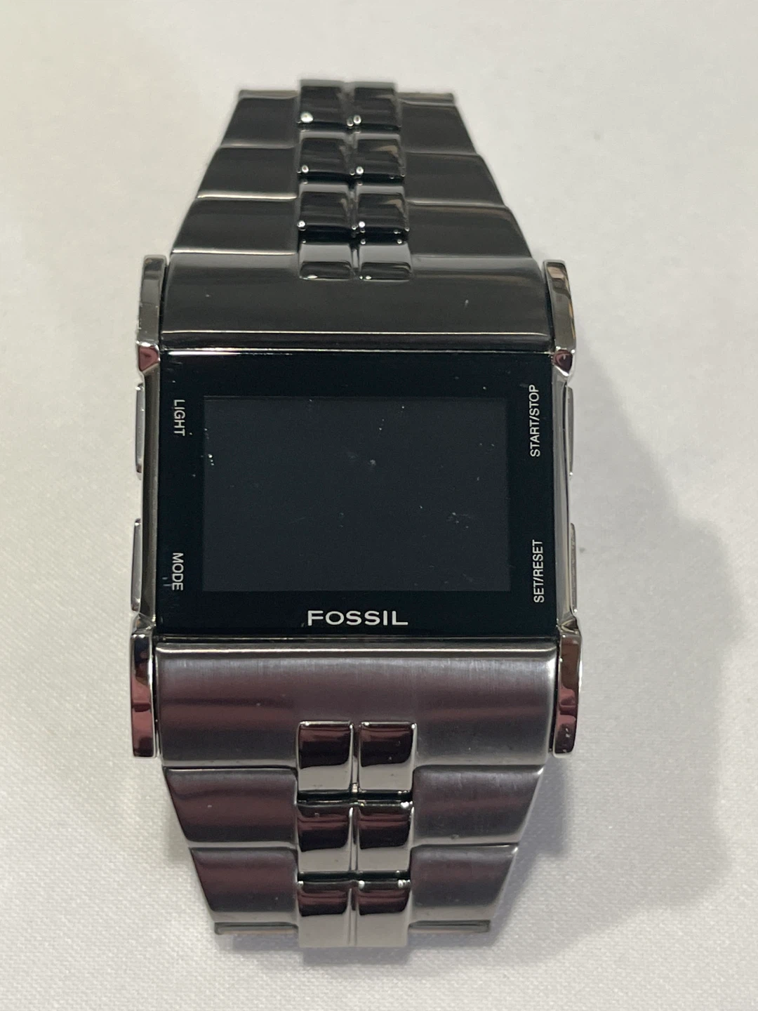Fossil Digital Touch Screen Watch – Black Stainless Steel - photo 3