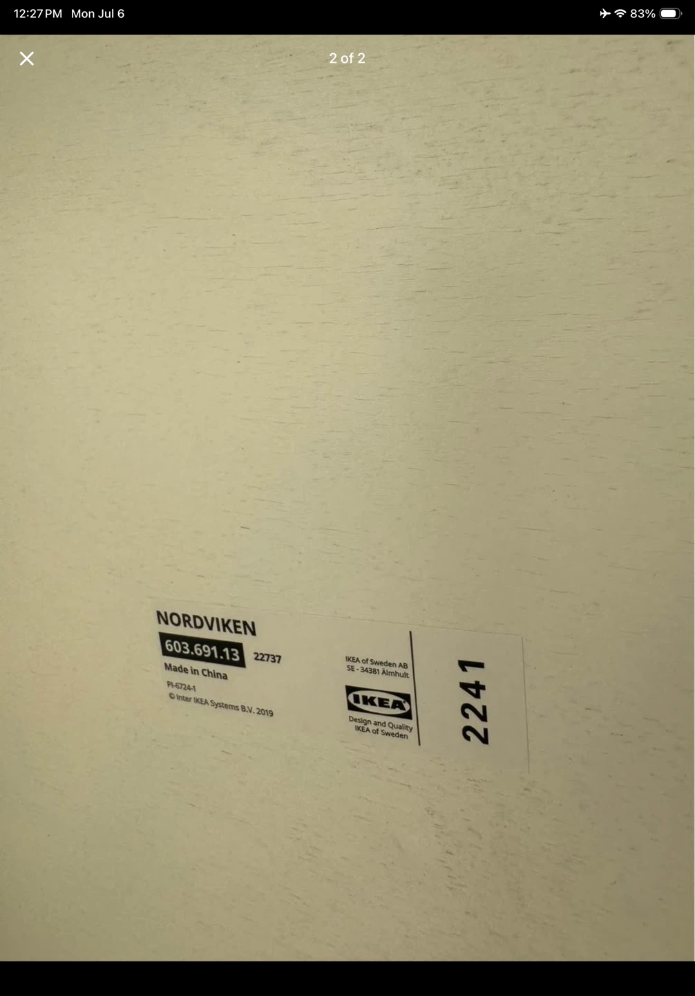 IKEA NORDVIKEN Bar Stools (Set of 2) - photo 2