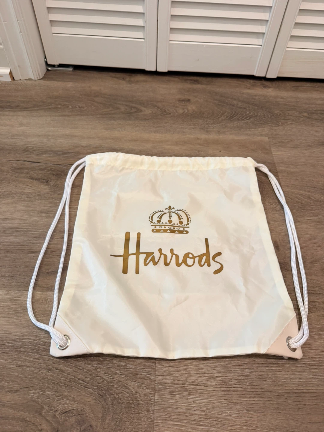 Harrods Drawstring Bag