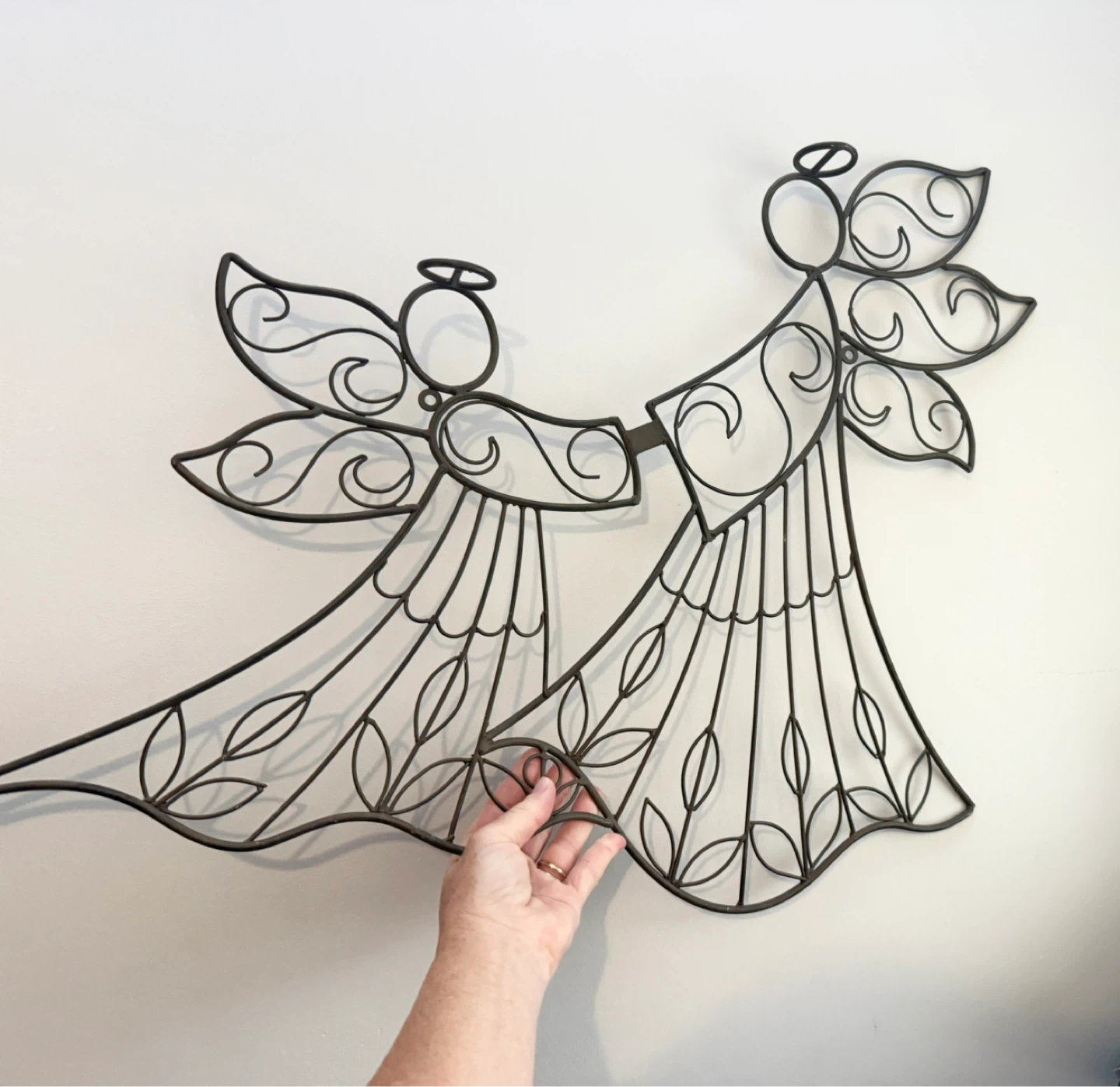 Metal Angel Wall Decor