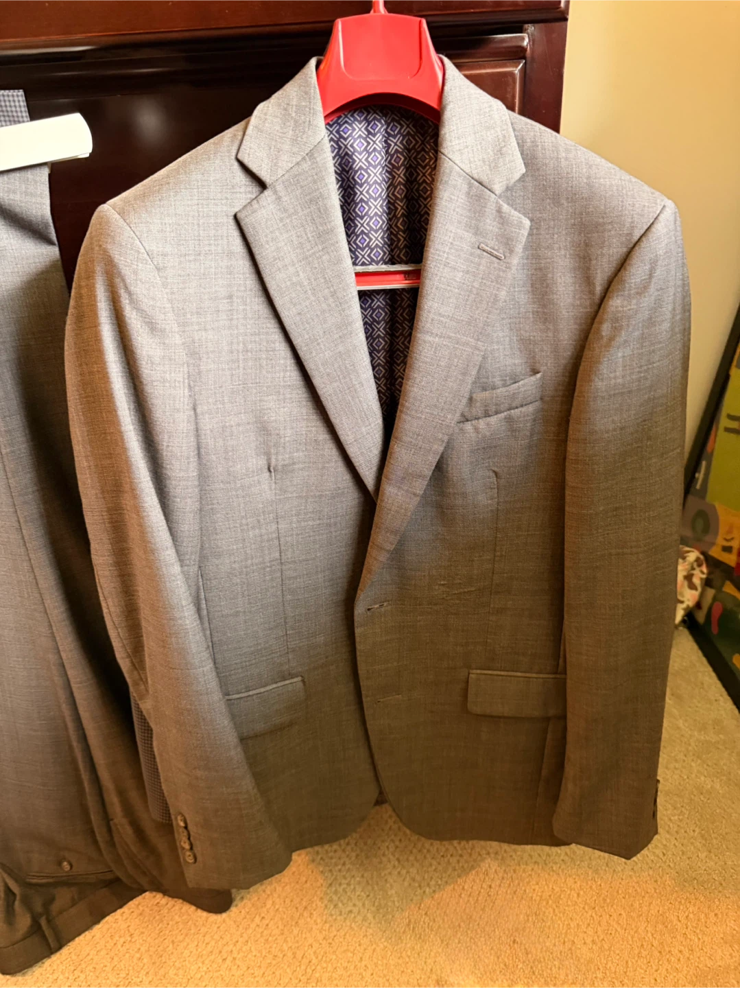 Custom Men's Grey Suit - photo 2