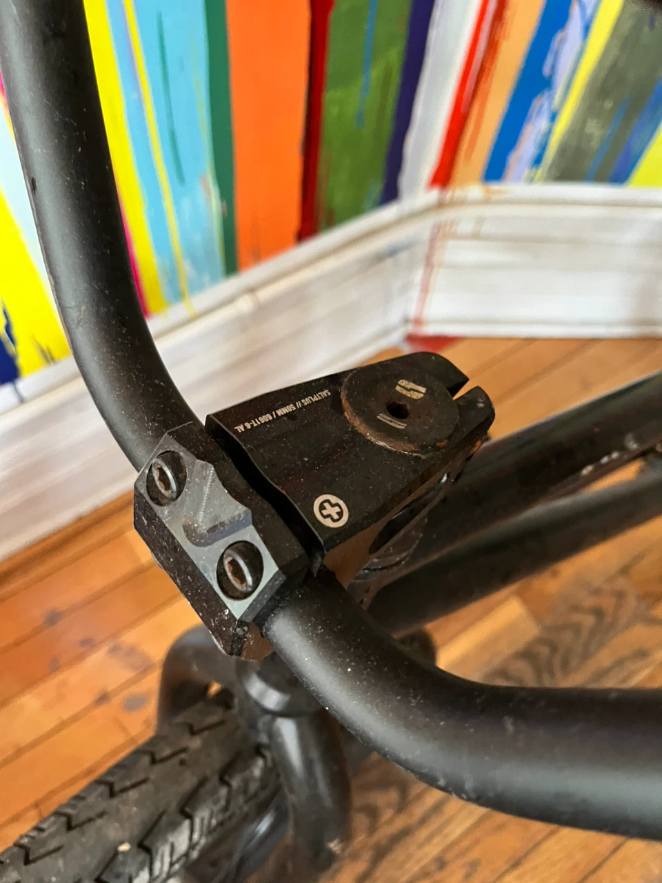 Black We The People BMX Bike with Odyssey Brake Lever and Cable - photo 2