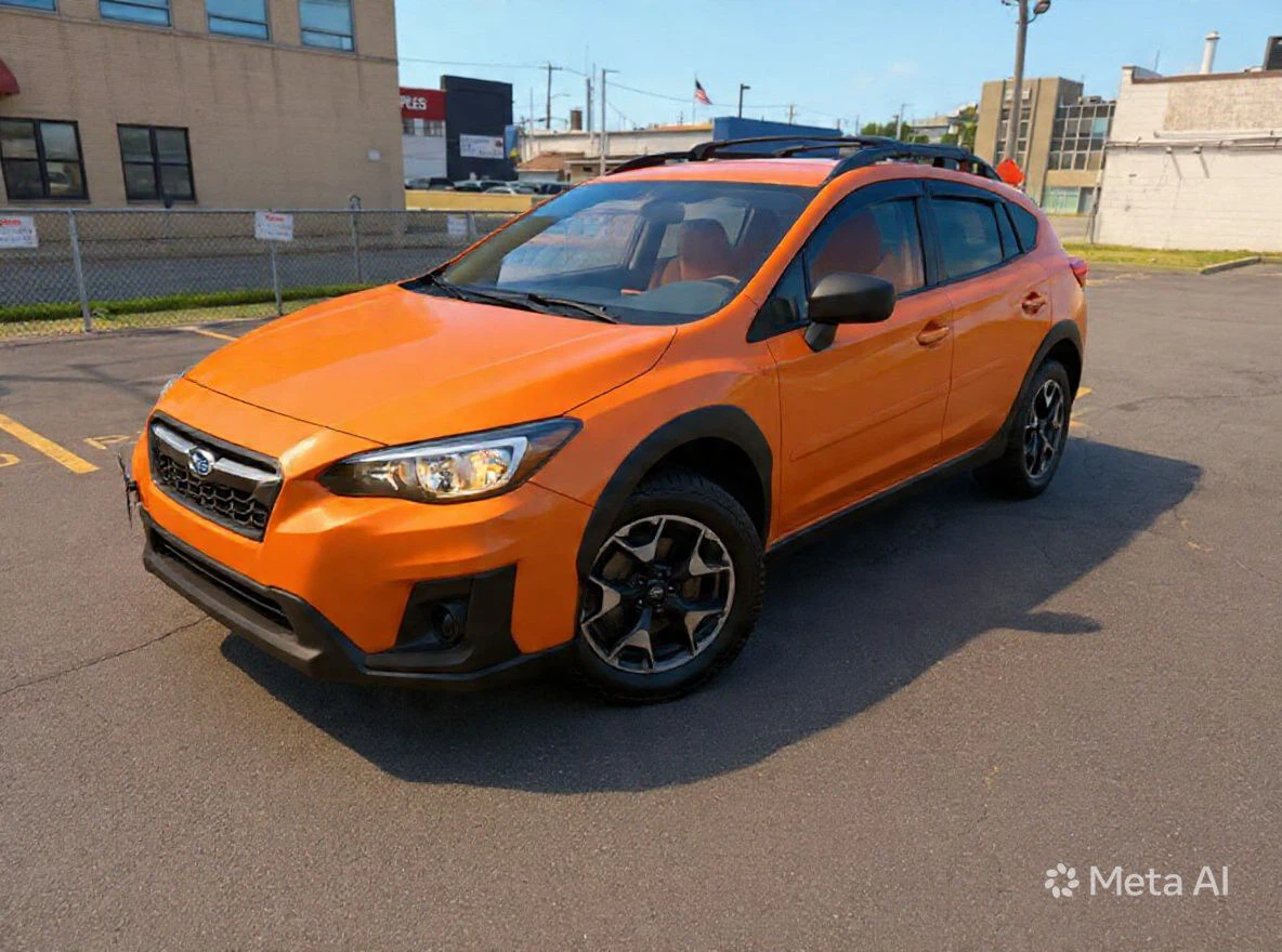 Orange Subaru Crosstrek 2020 6SPEED MANUAL TRANSMISSION - photo 2