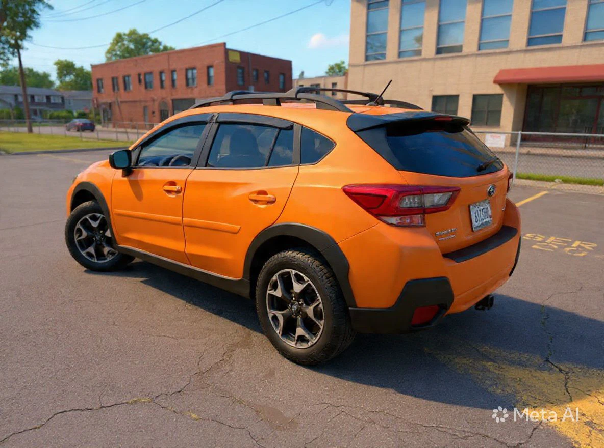 Orange Subaru Crosstrek 2020 6SPEED MANUAL TRANSMISSION - photo 3