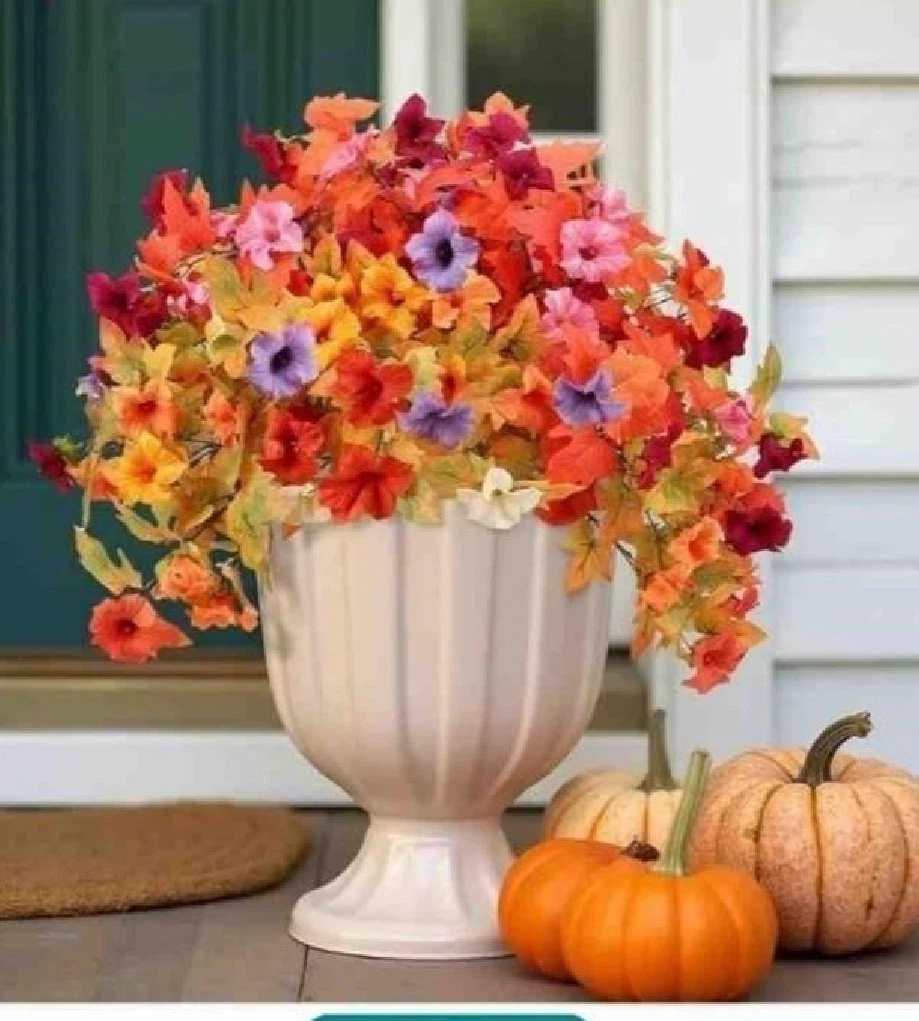 Ovveroche 4 Pcs Fake Fall Patio Decor