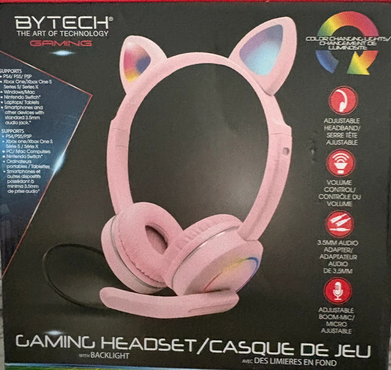 Pink Gaming Headset