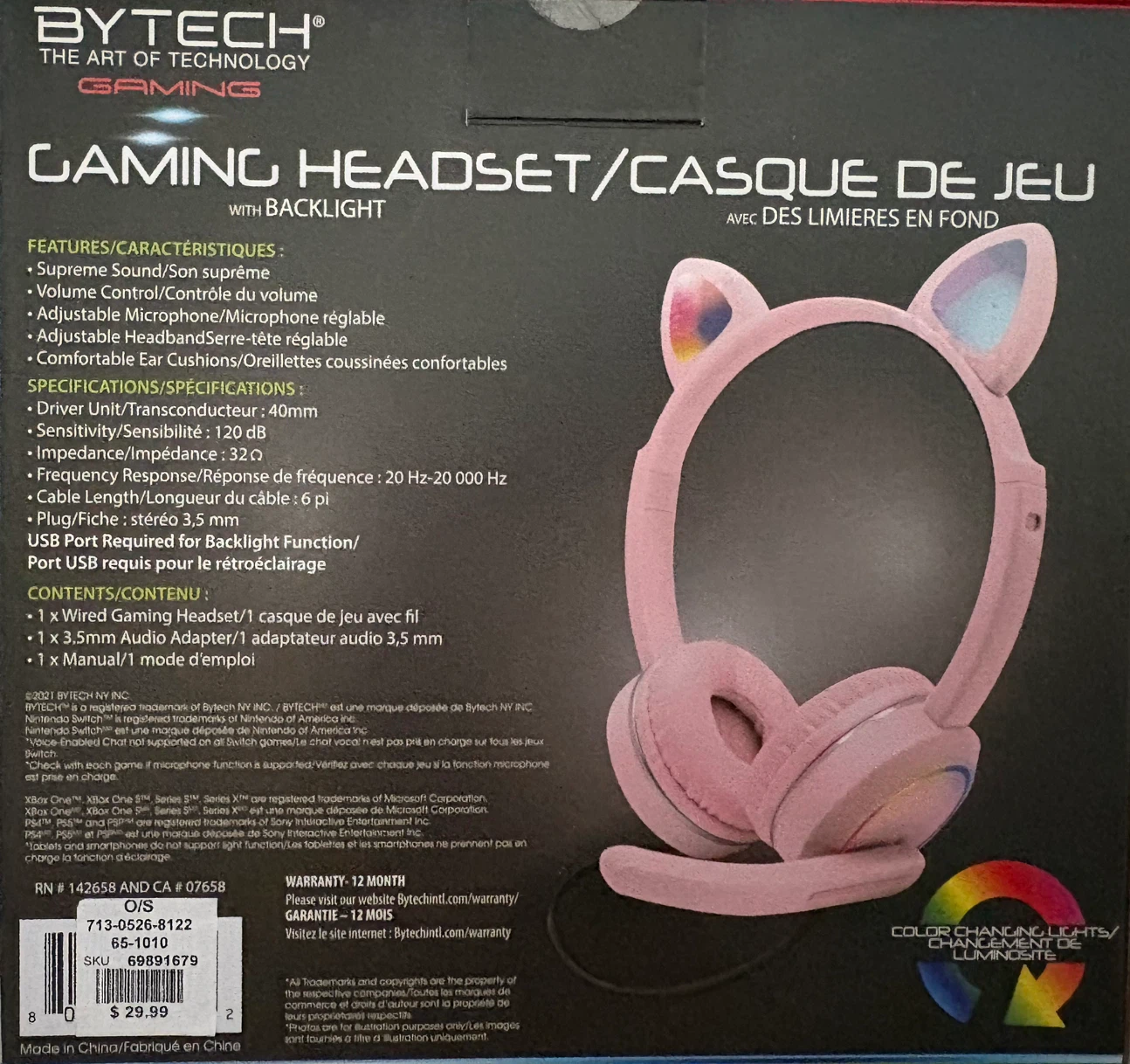 Pink Gaming Headset - photo 2