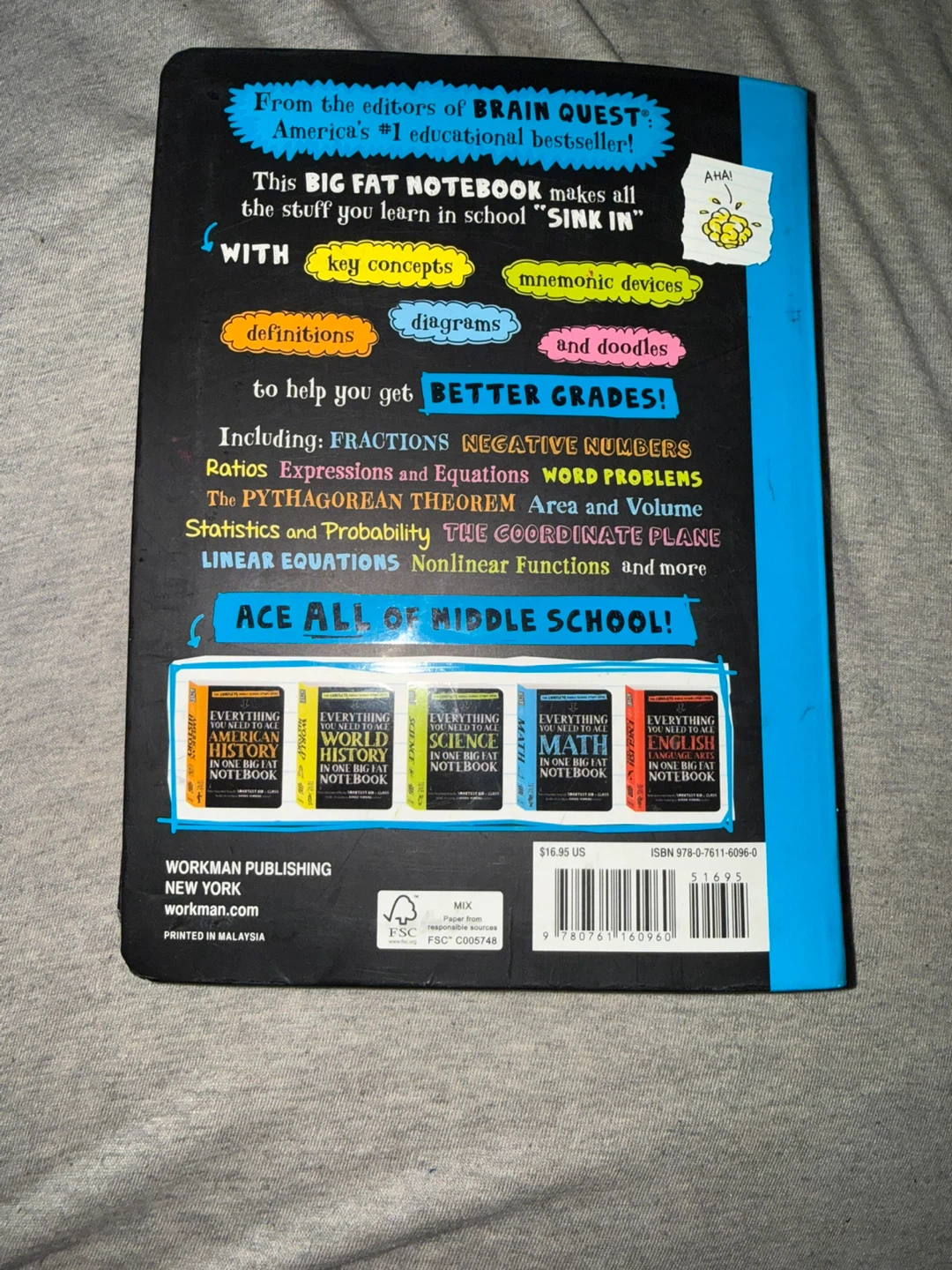 Everything You Need to Ace Math in One Big Fat Notebook - photo 2