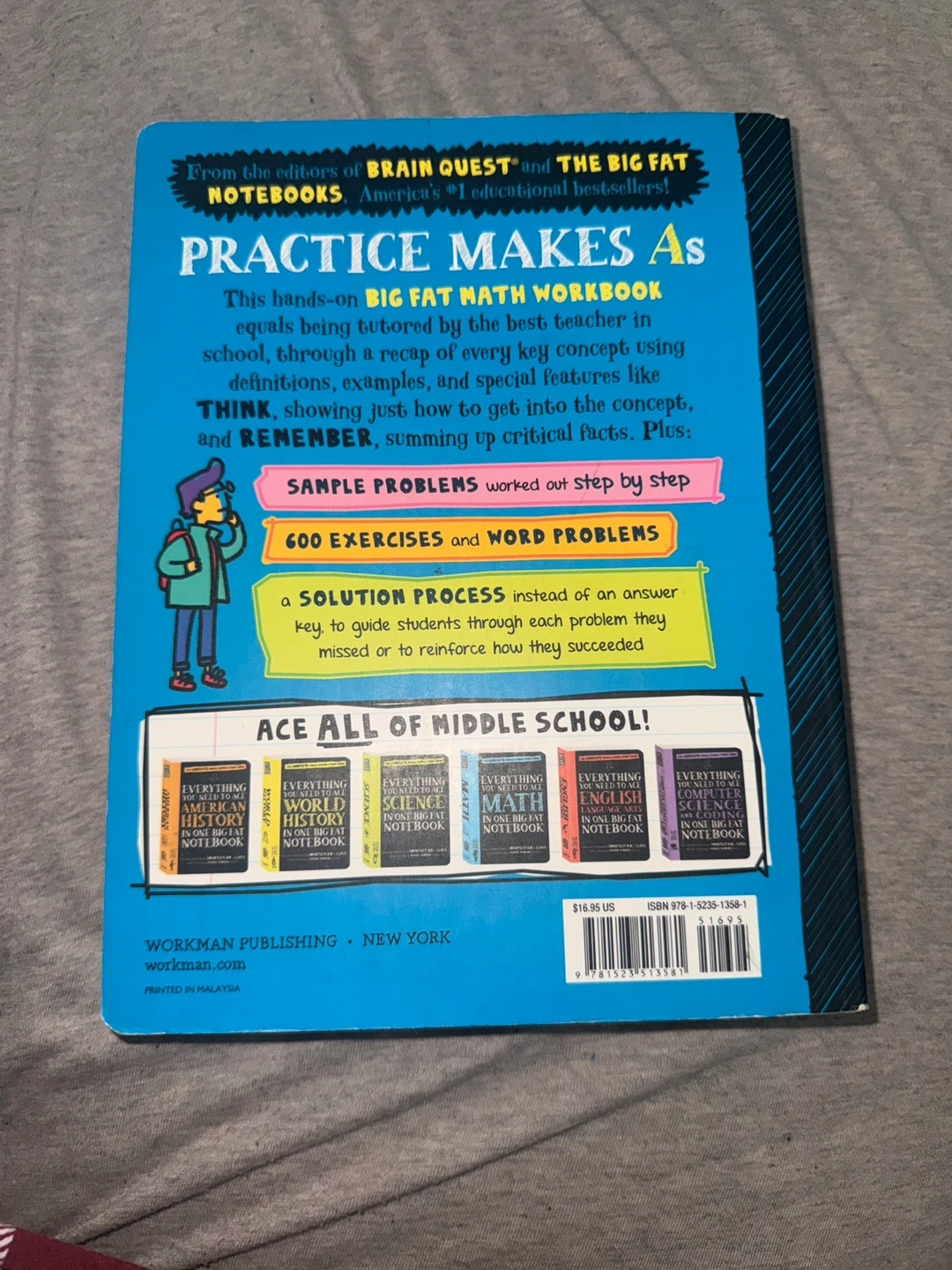 The Big Fat Middle School Math Workbook - photo 2