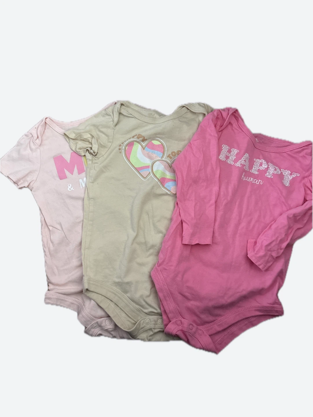 3-pack Baby Bodysuits 18-24 M