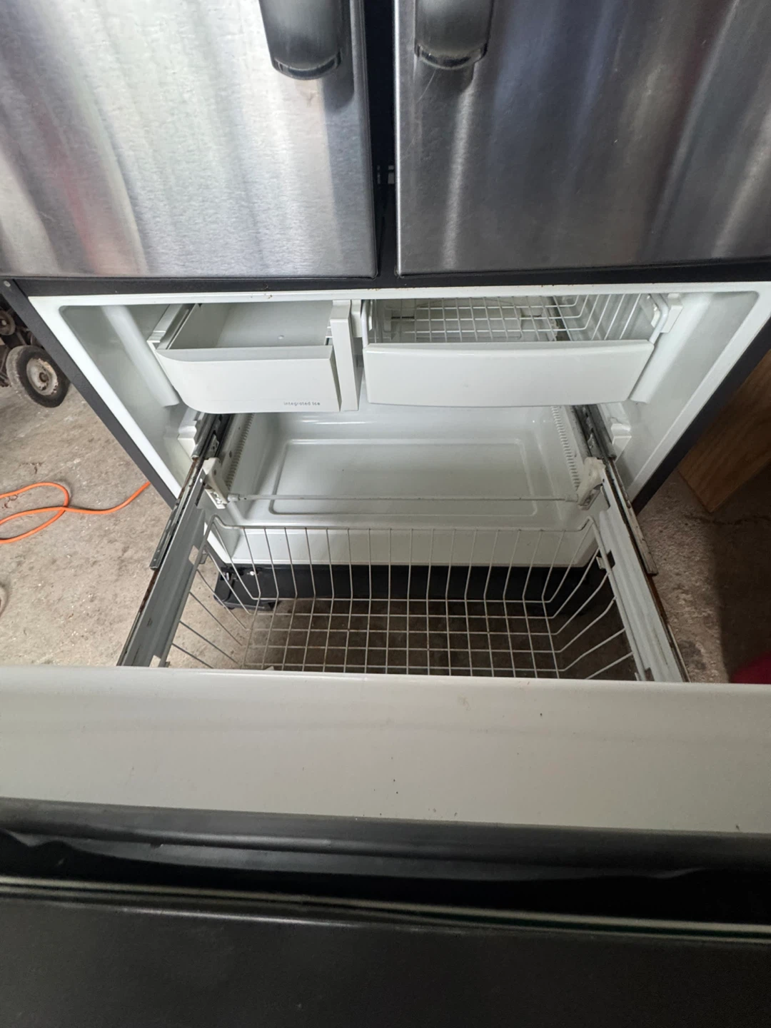 GE Stainless Steel French Door Refrigerator - photo 4
