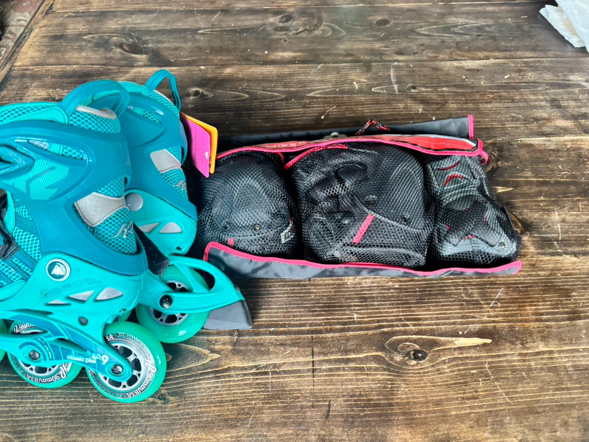 K2 Inline Skates - Teal - Size 9.5 Women's - photo 2