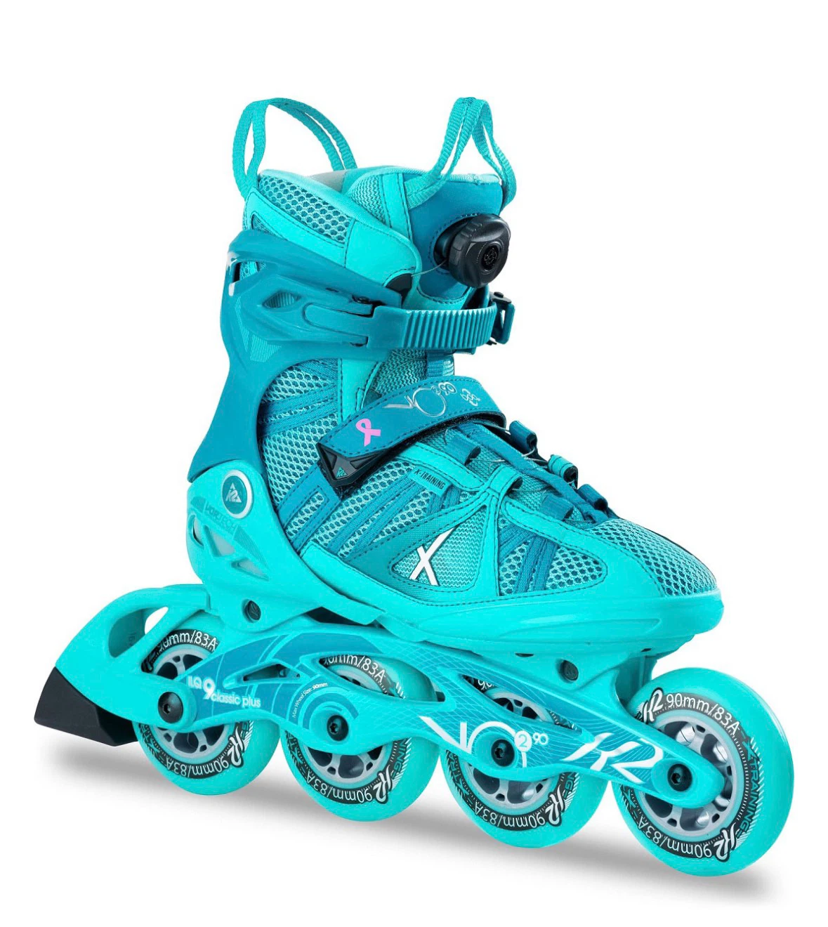 K2 Inline Skates - Teal - Size 9.5 Women's - photo 5