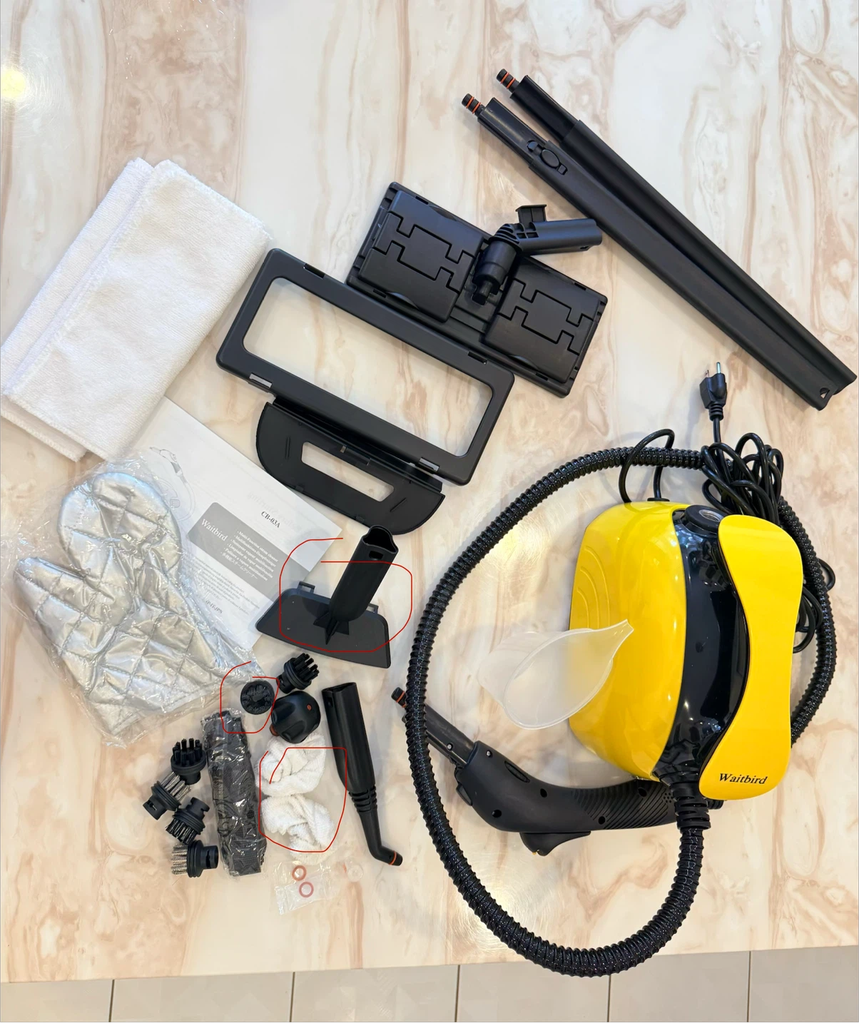 Waitbird Multipurpose Powerful Steam Cleaner - photo 4