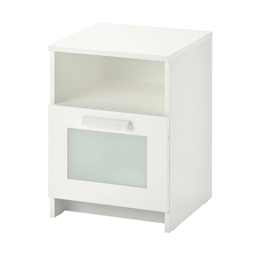 IKEA BRIMNES Nightstand - White