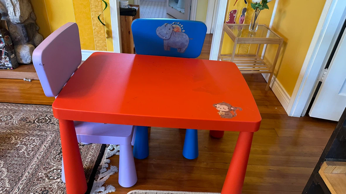 Kids Play Table and Chairs Set
