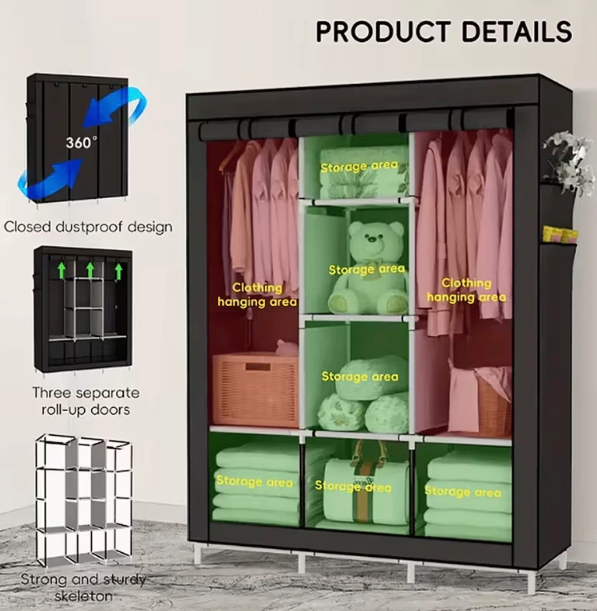 Portable Wardrobes (BRAND NEW IN BOX) - photo 3