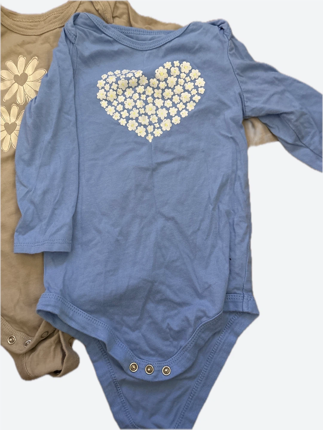 Baby Girl Long Sleeve Bodysuits (3 Pack) - photo 2