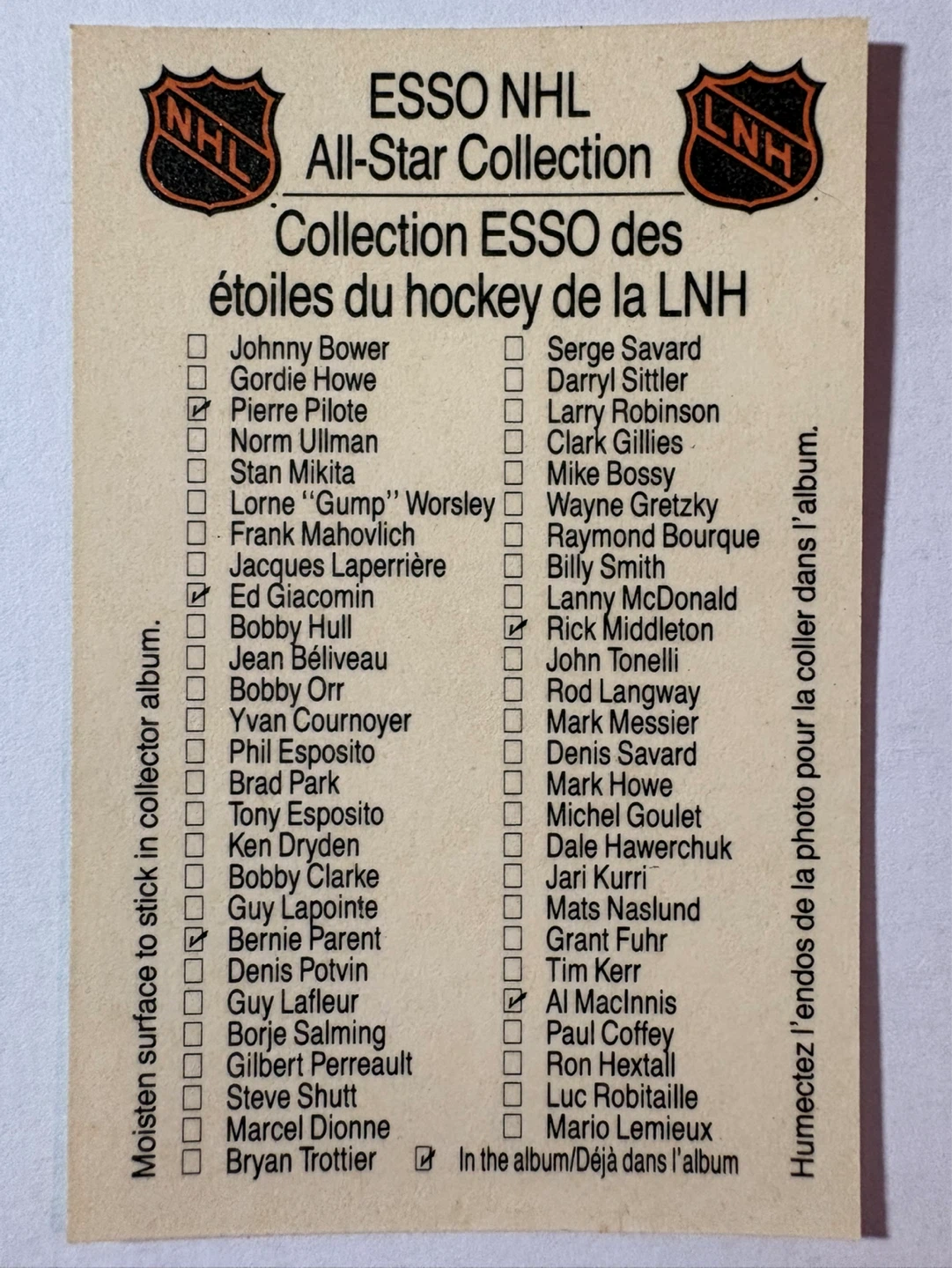 Johnny Bower Toronto Maple Leafs Hockey Card - photo 2