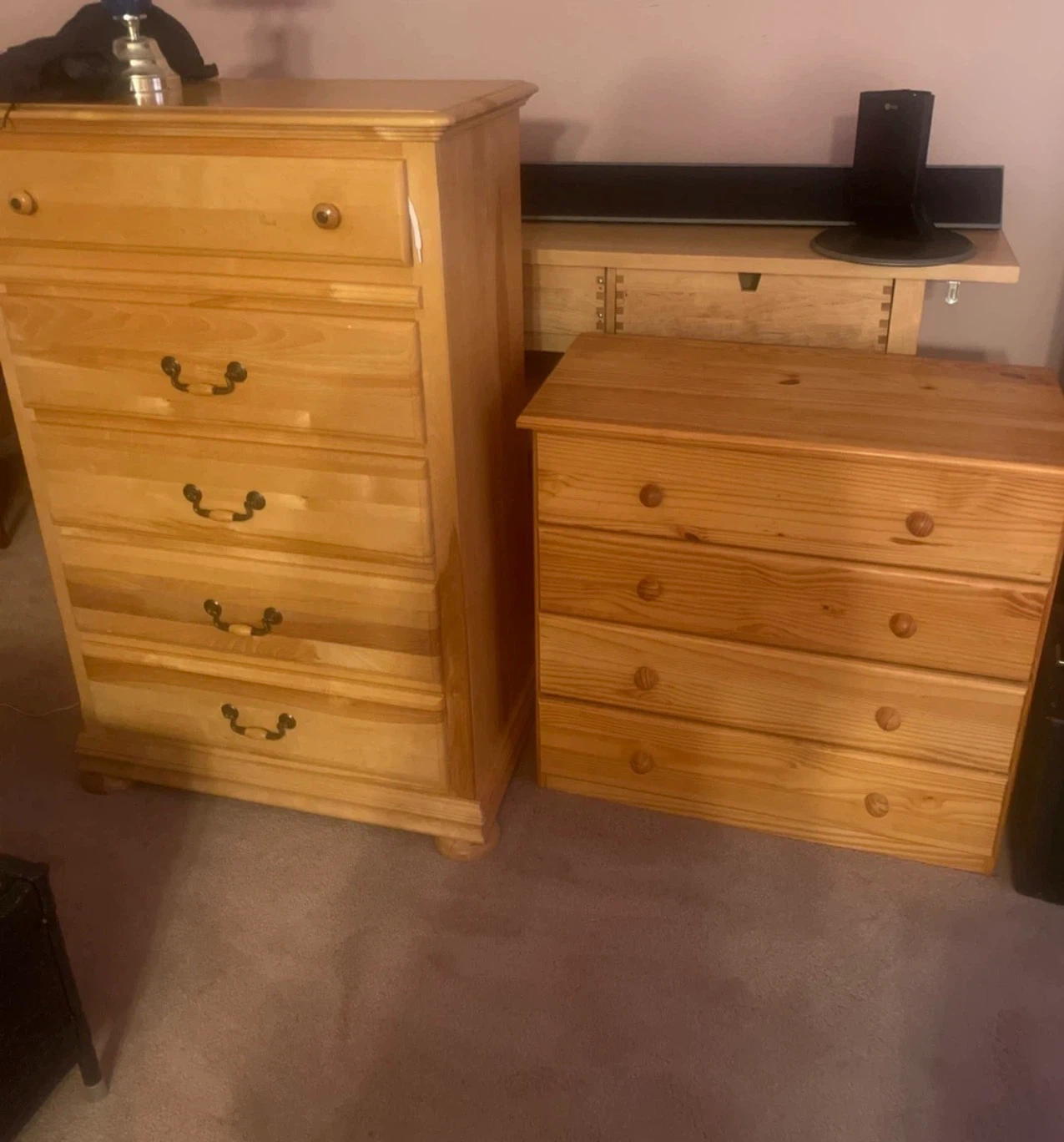 Premium Solid Pine Bedroom Set - photo 3