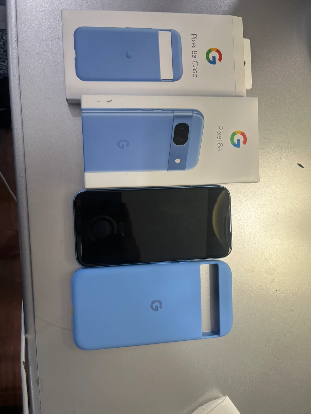 Google Pixel 8a Phone with original case