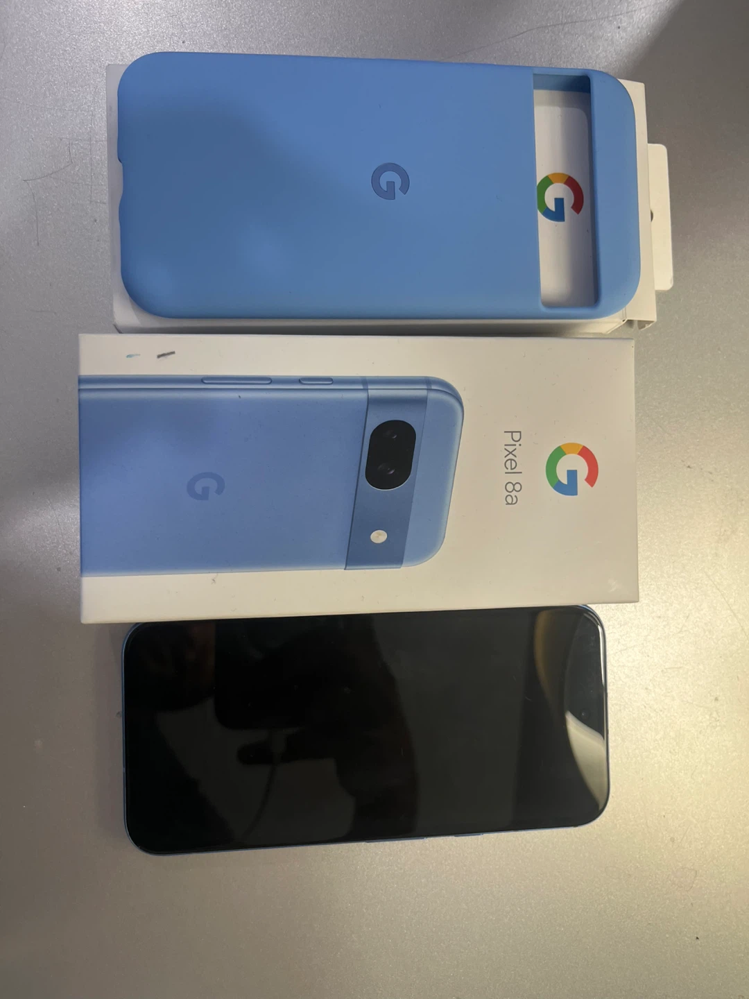 Google Pixel 8a Phone with original case - photo 2