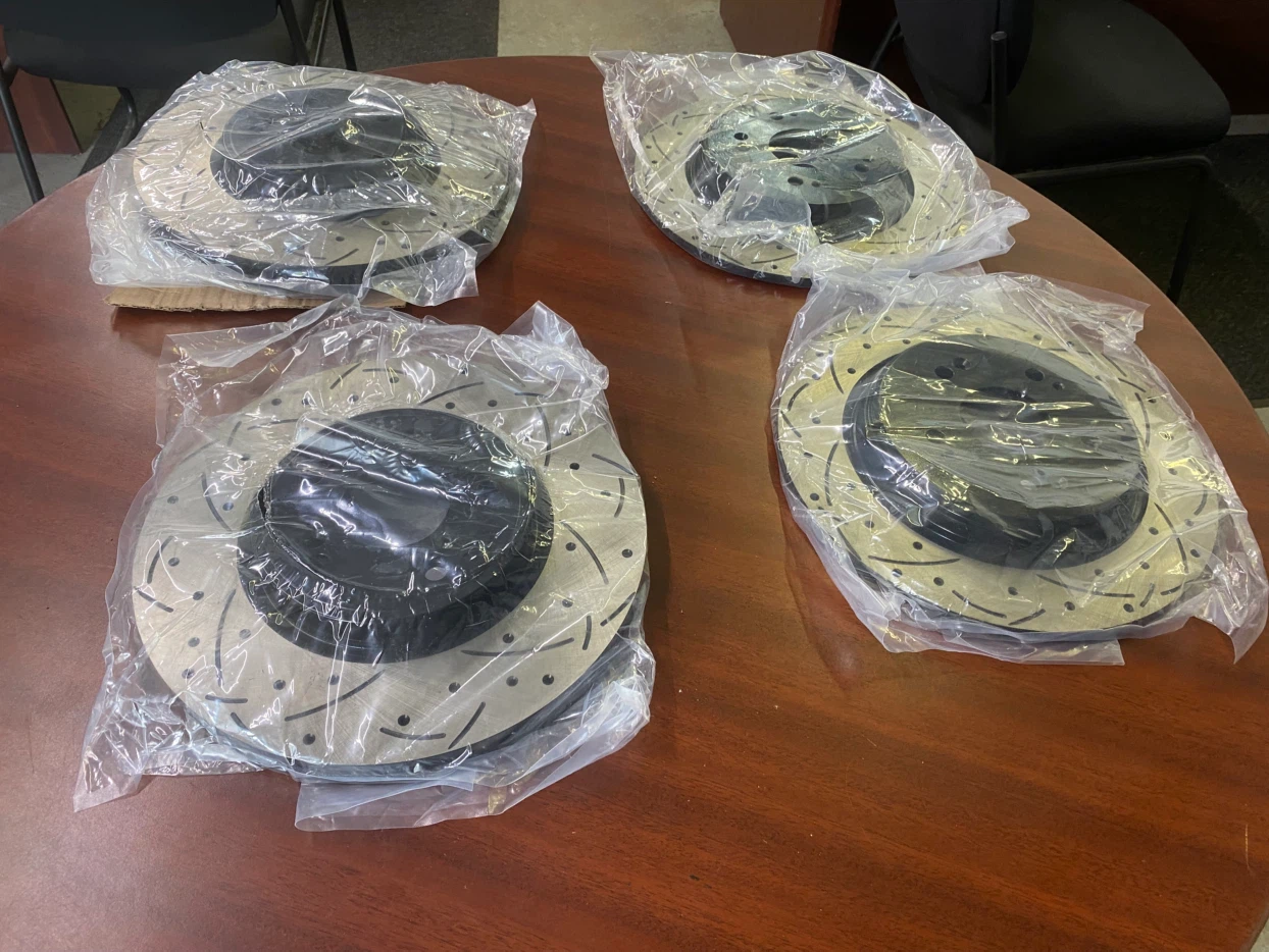 Set of 4 Brake Rotors fit Honda - photo 4