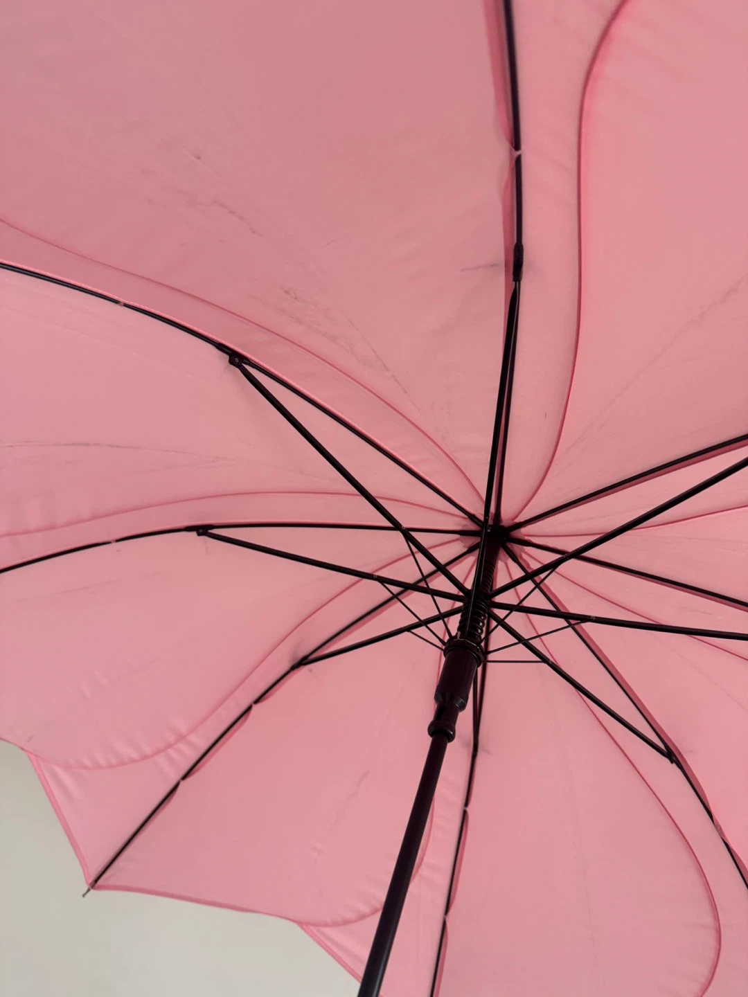 Pink Umbrella with J-Handle - photo 5